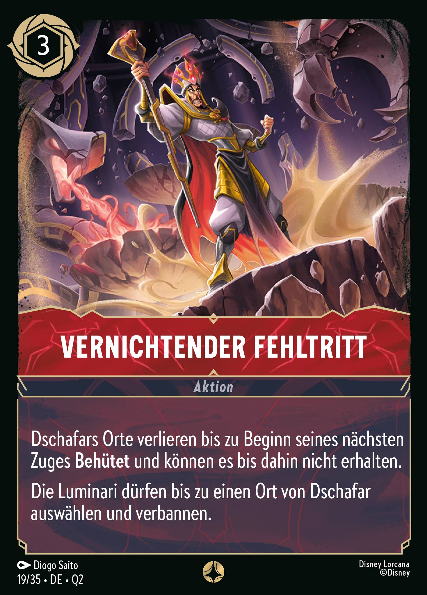 Vernichtender Fehltritt