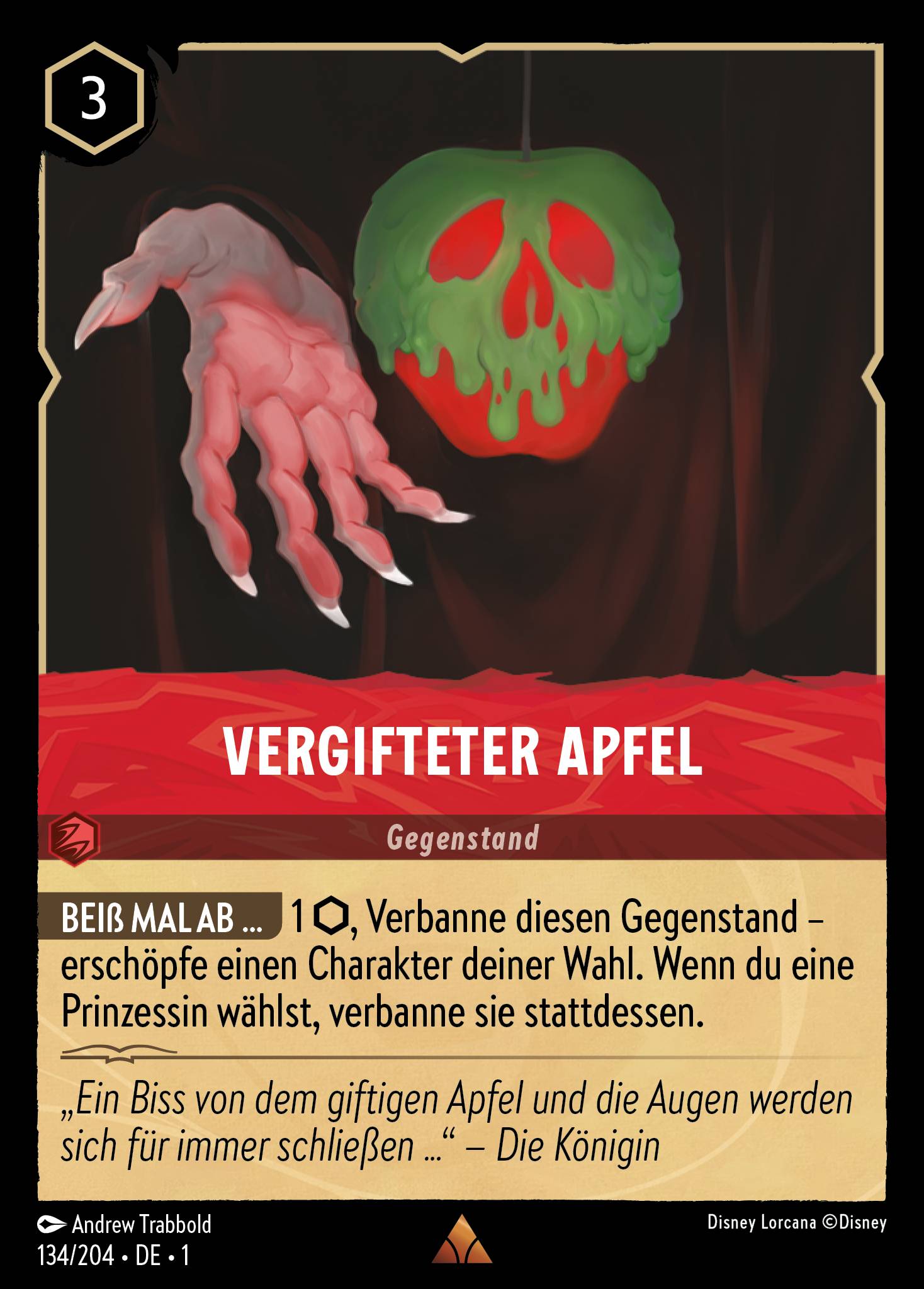 Vergifteter Apfel