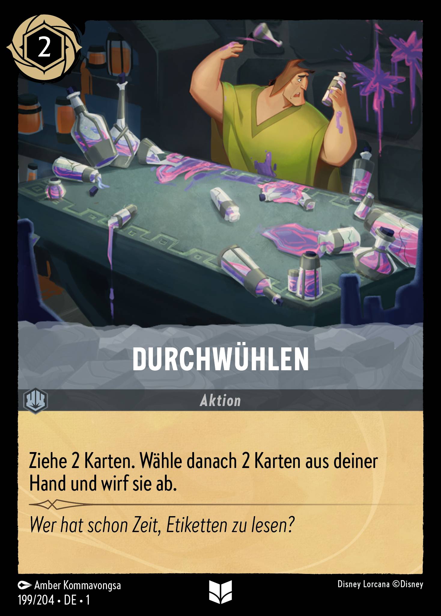 Durchwühlen