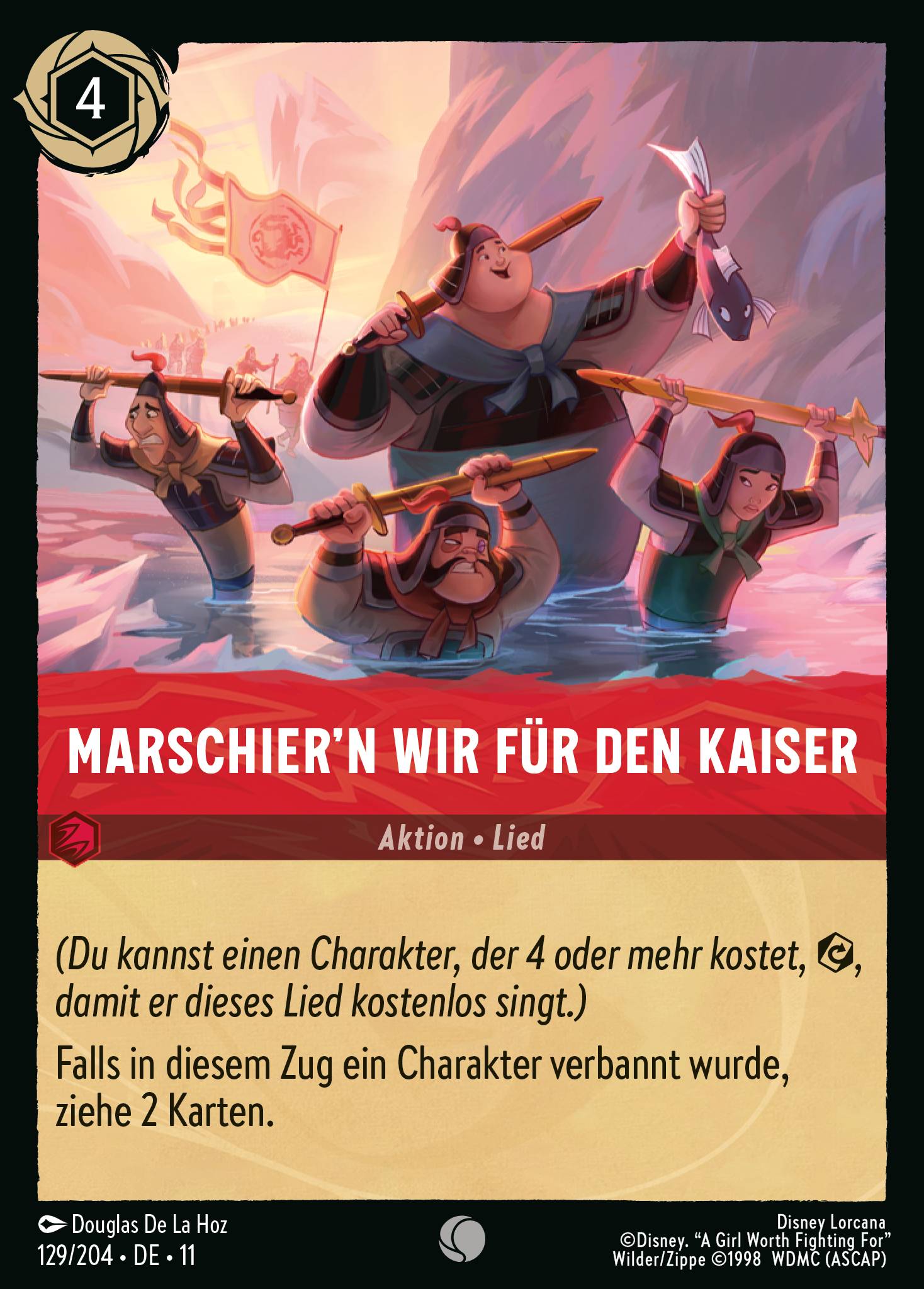 Marschier'n wir für den Kaiser