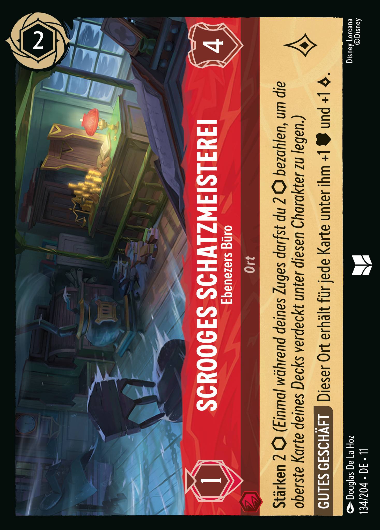 Scrooges Schatzmeisterei