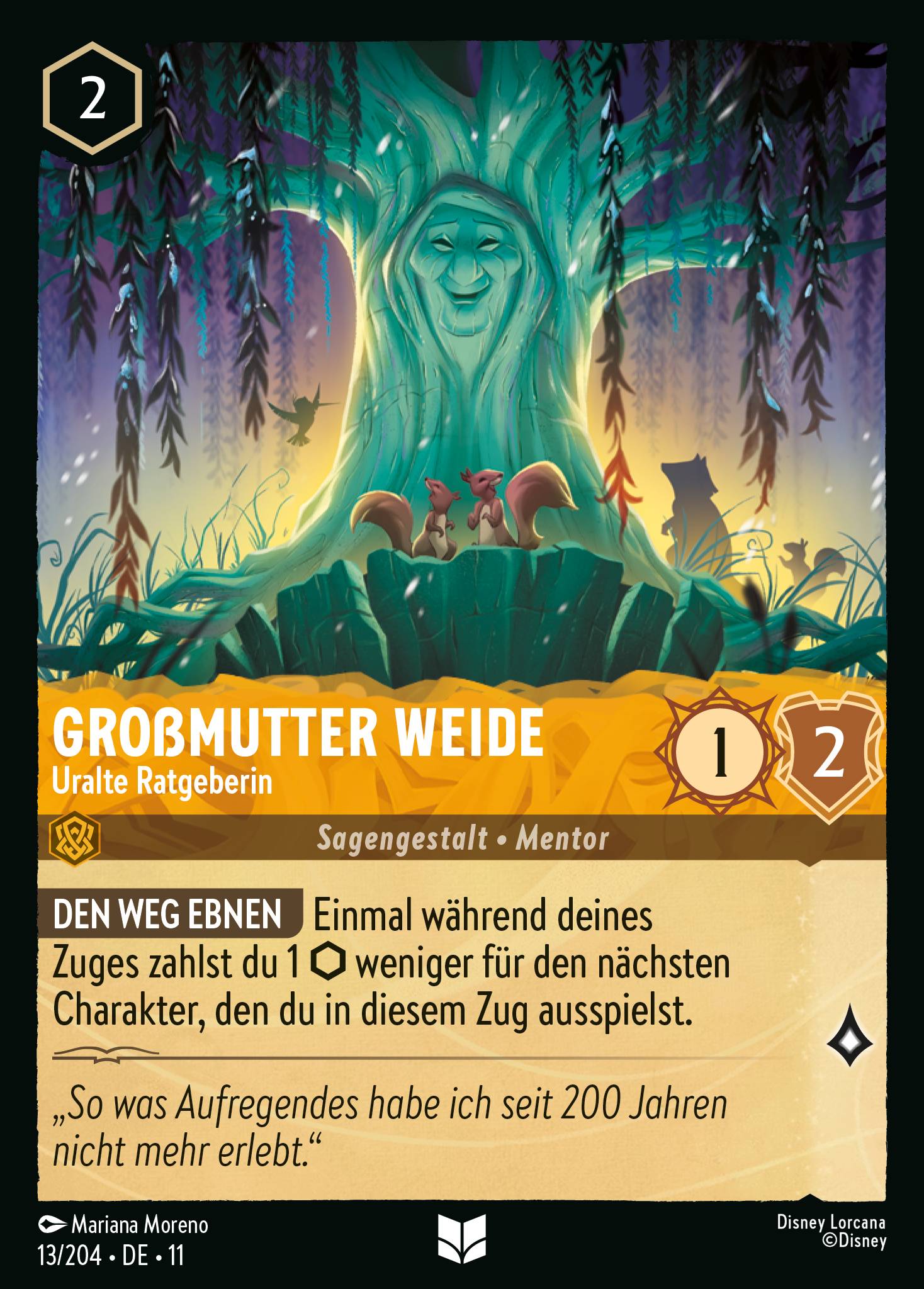 Großmutter Weide