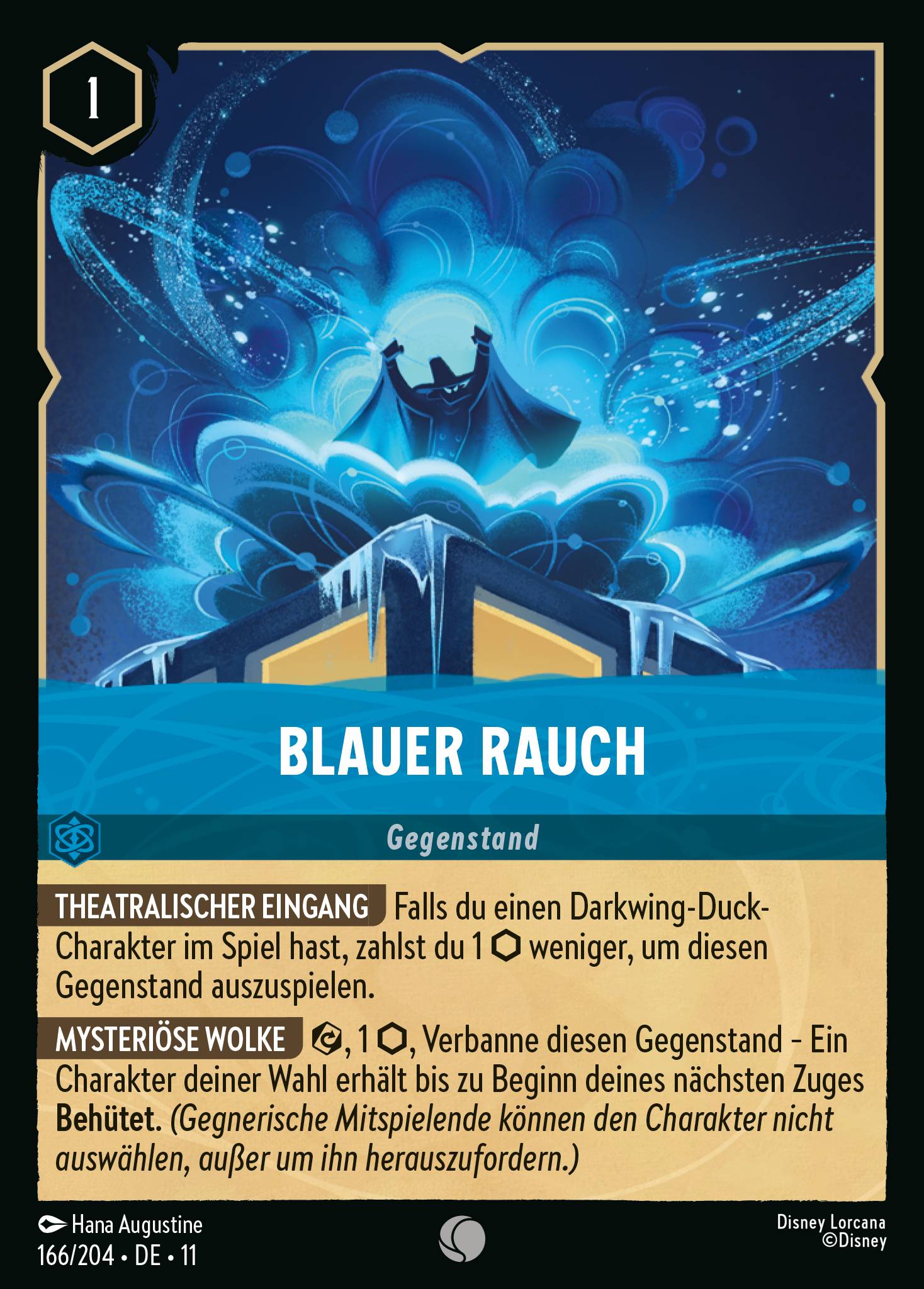 Blauer Rauch