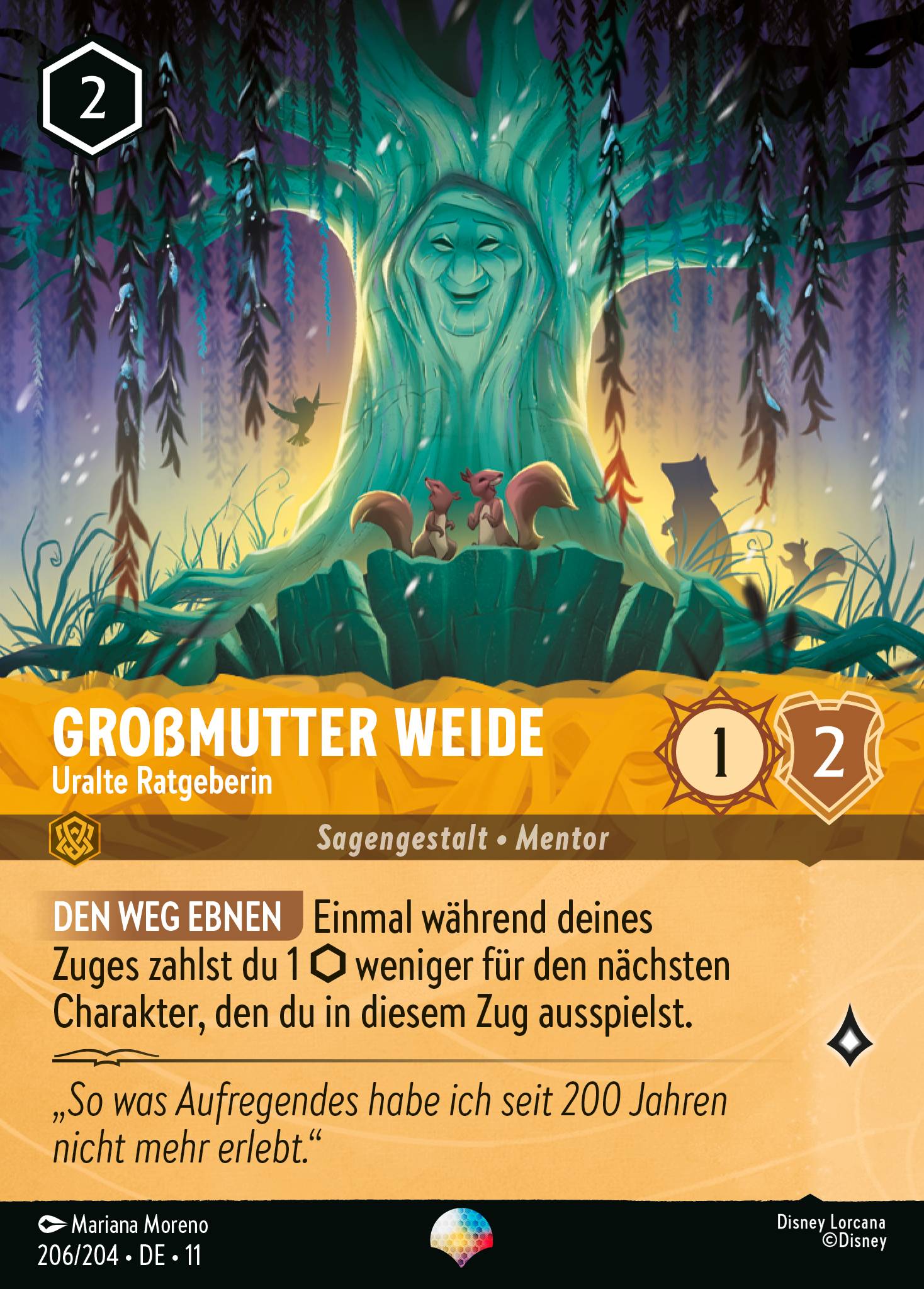 Großmutter Weide