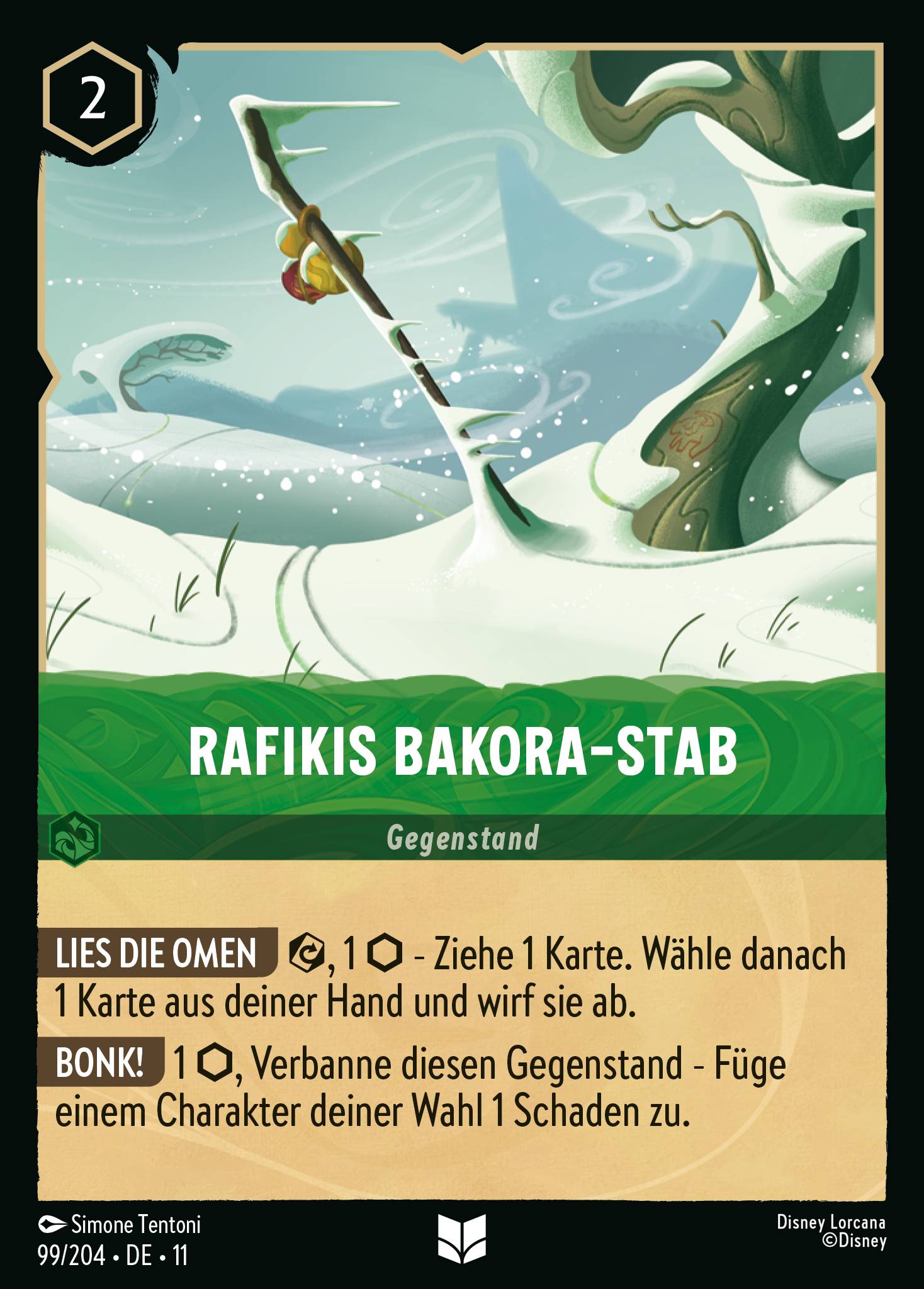 Rafikis Bakora-Stab