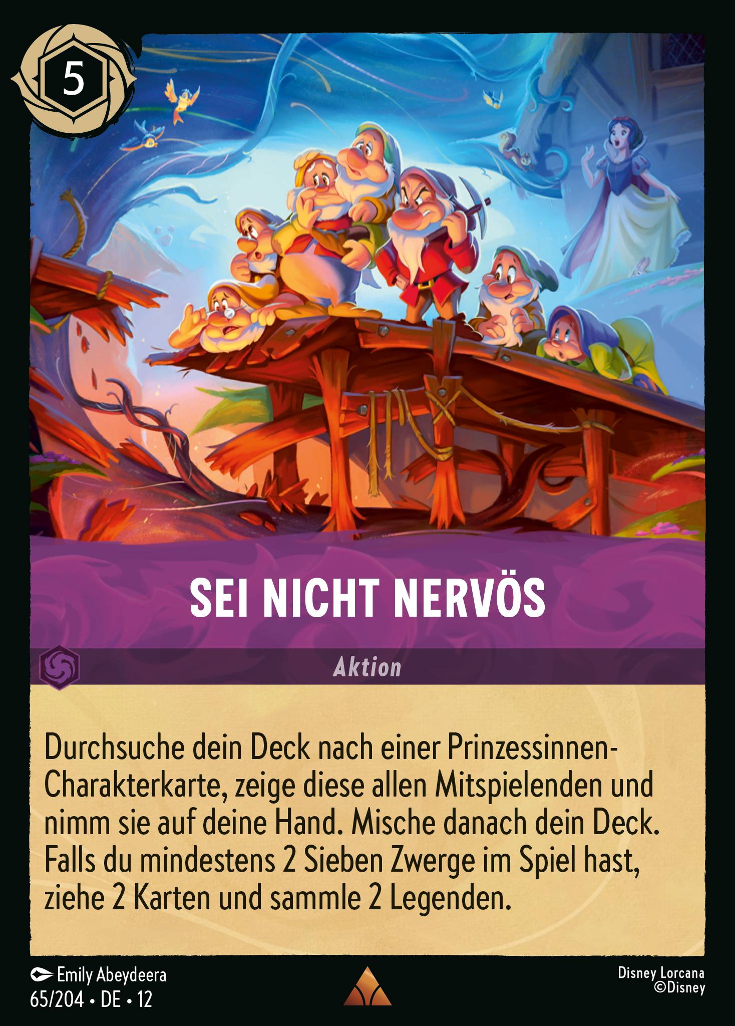 Sei nicht Nervös