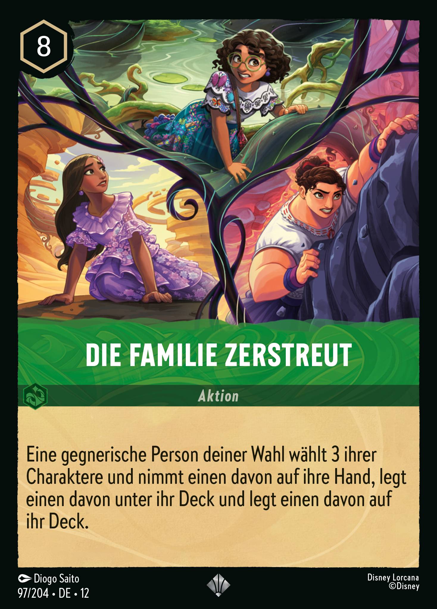Die Familie zerstreut