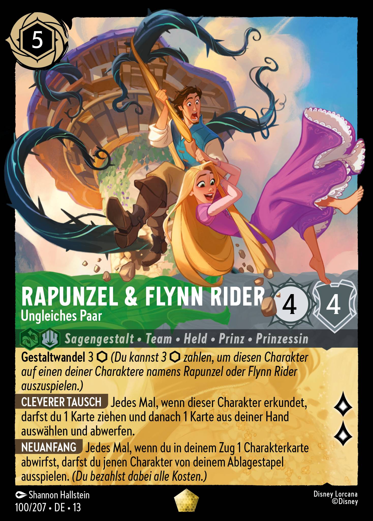 Rapunzel & Flynn Rider