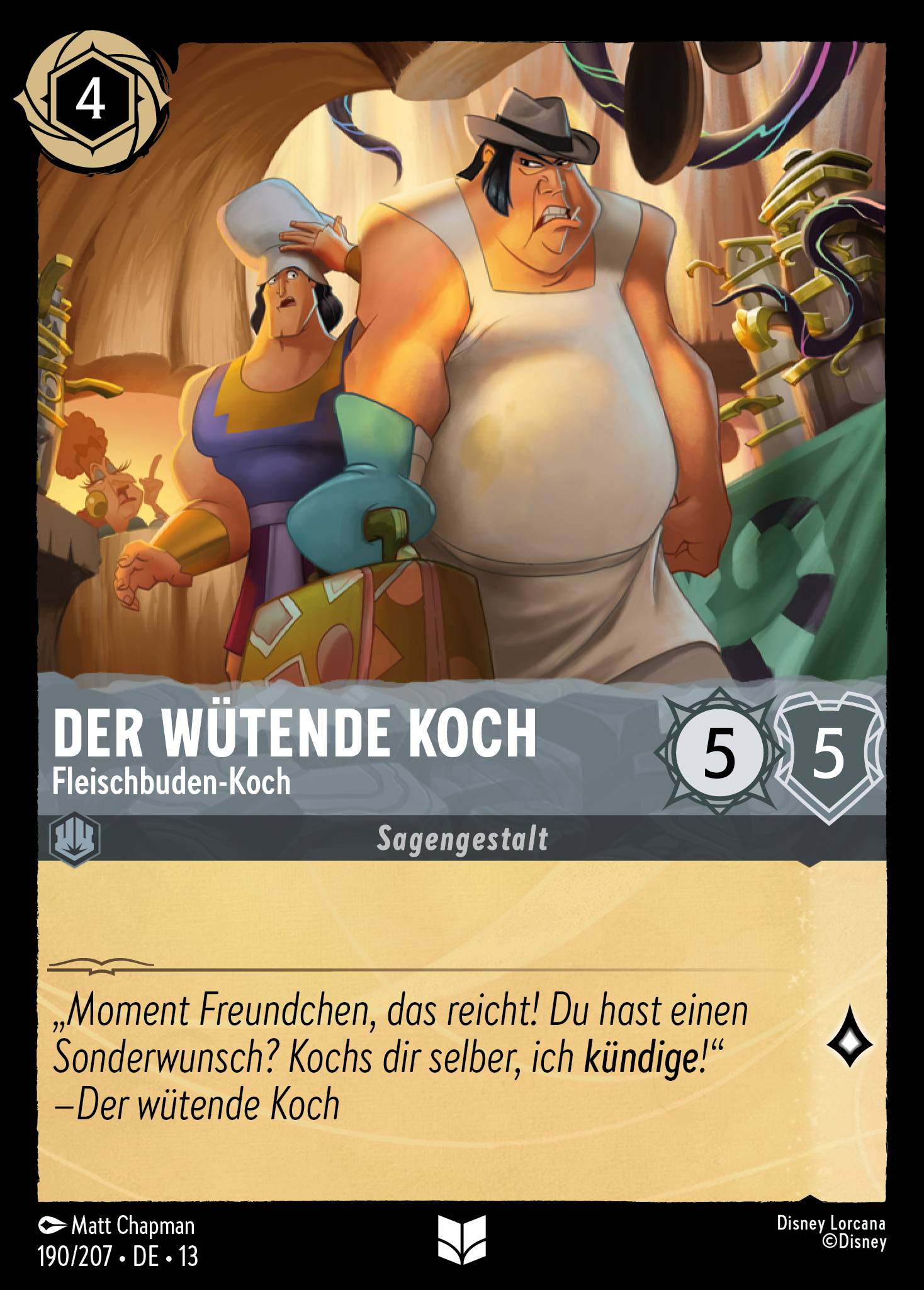 Der wütende Koch