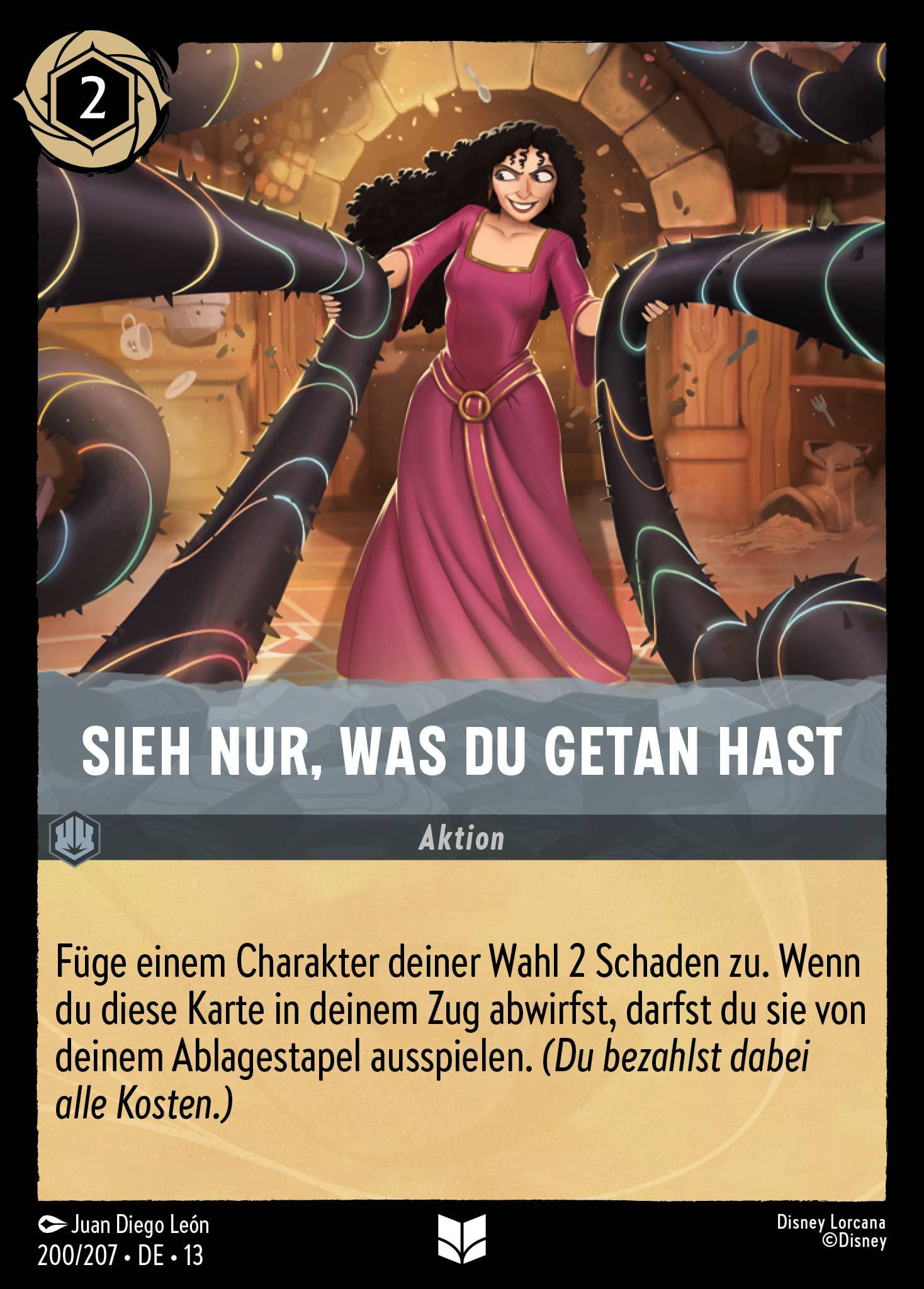 Sieh nur, was du getan hast