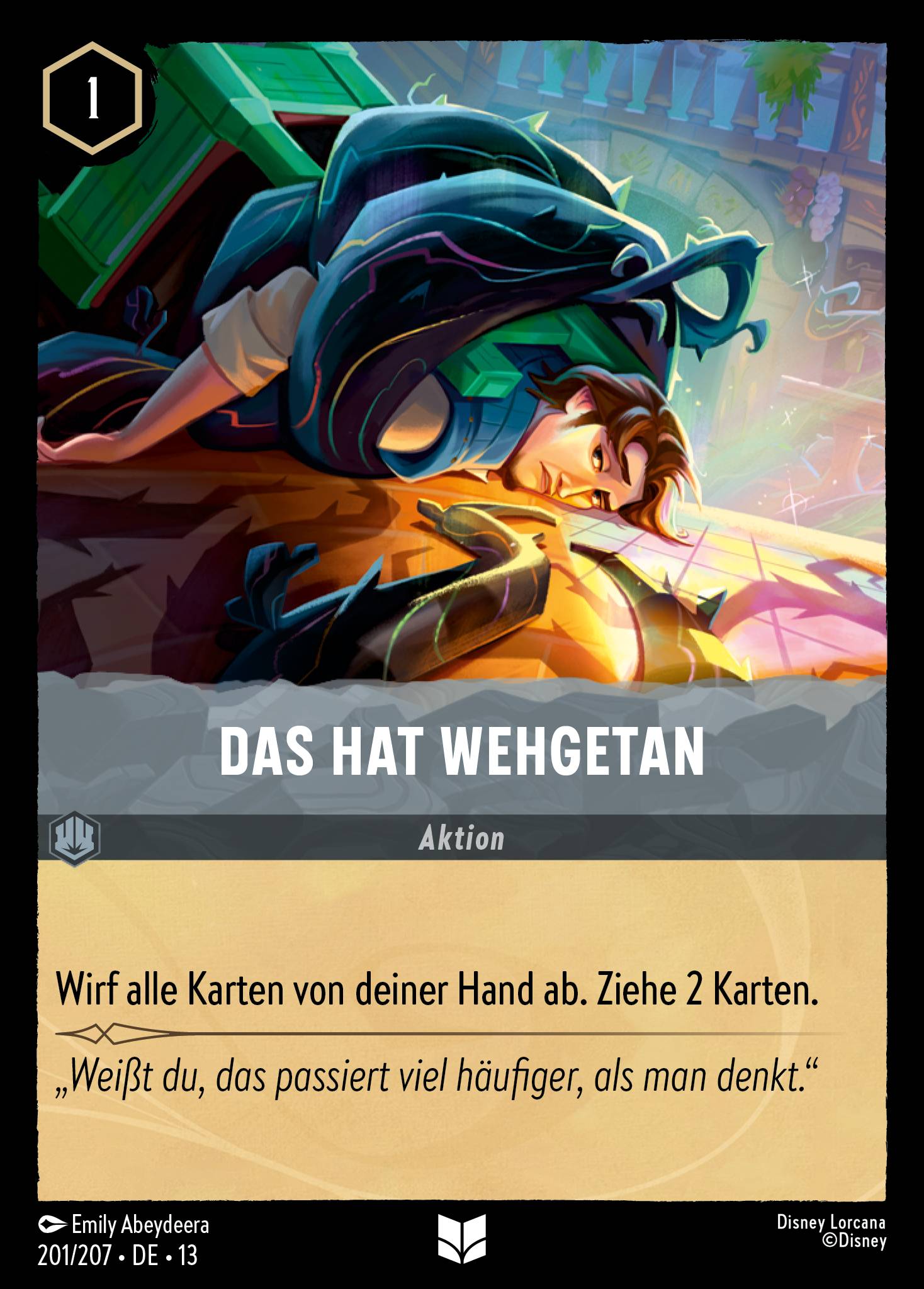 Das hat wehgetan