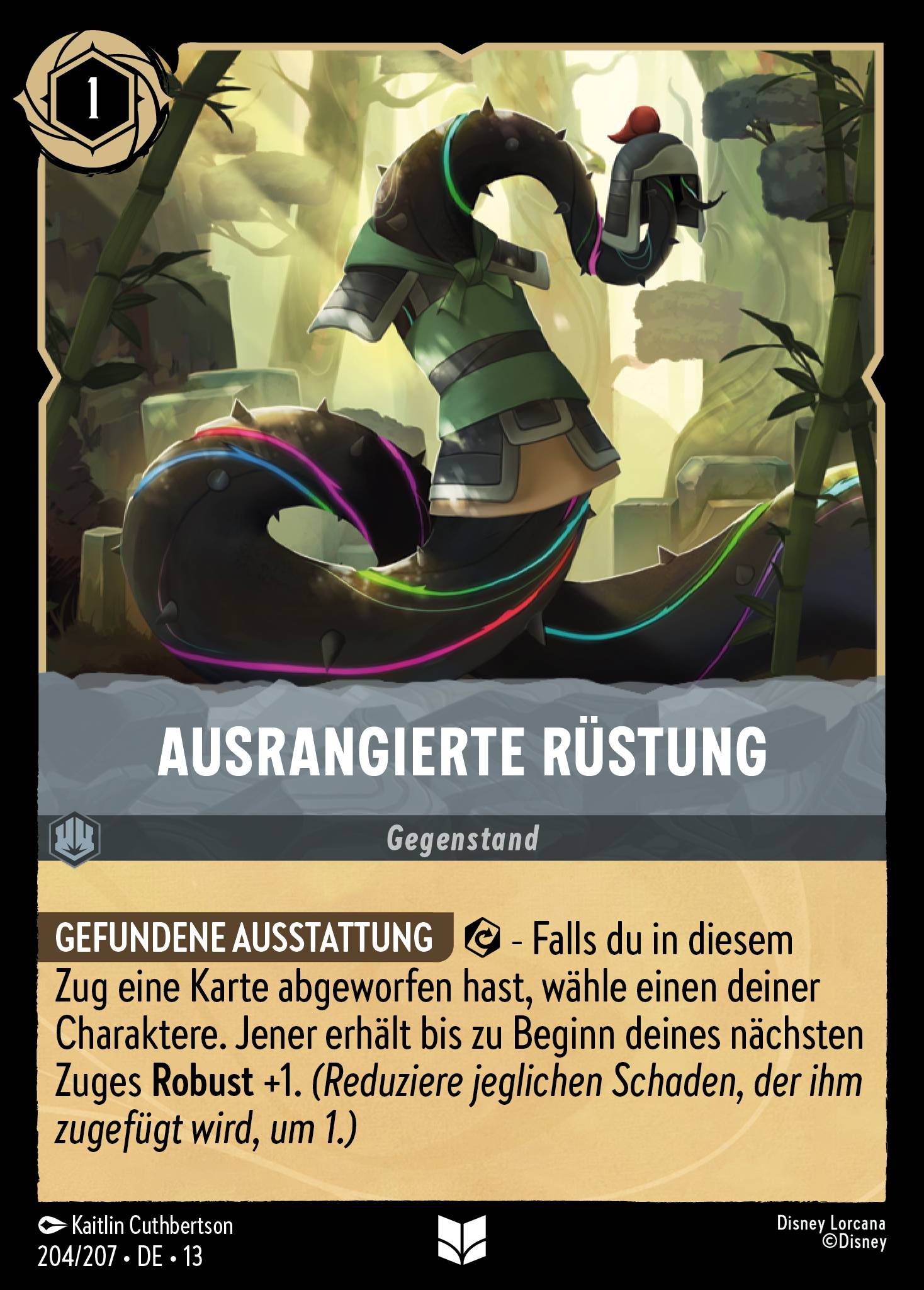 Ausrangierte Rüstung