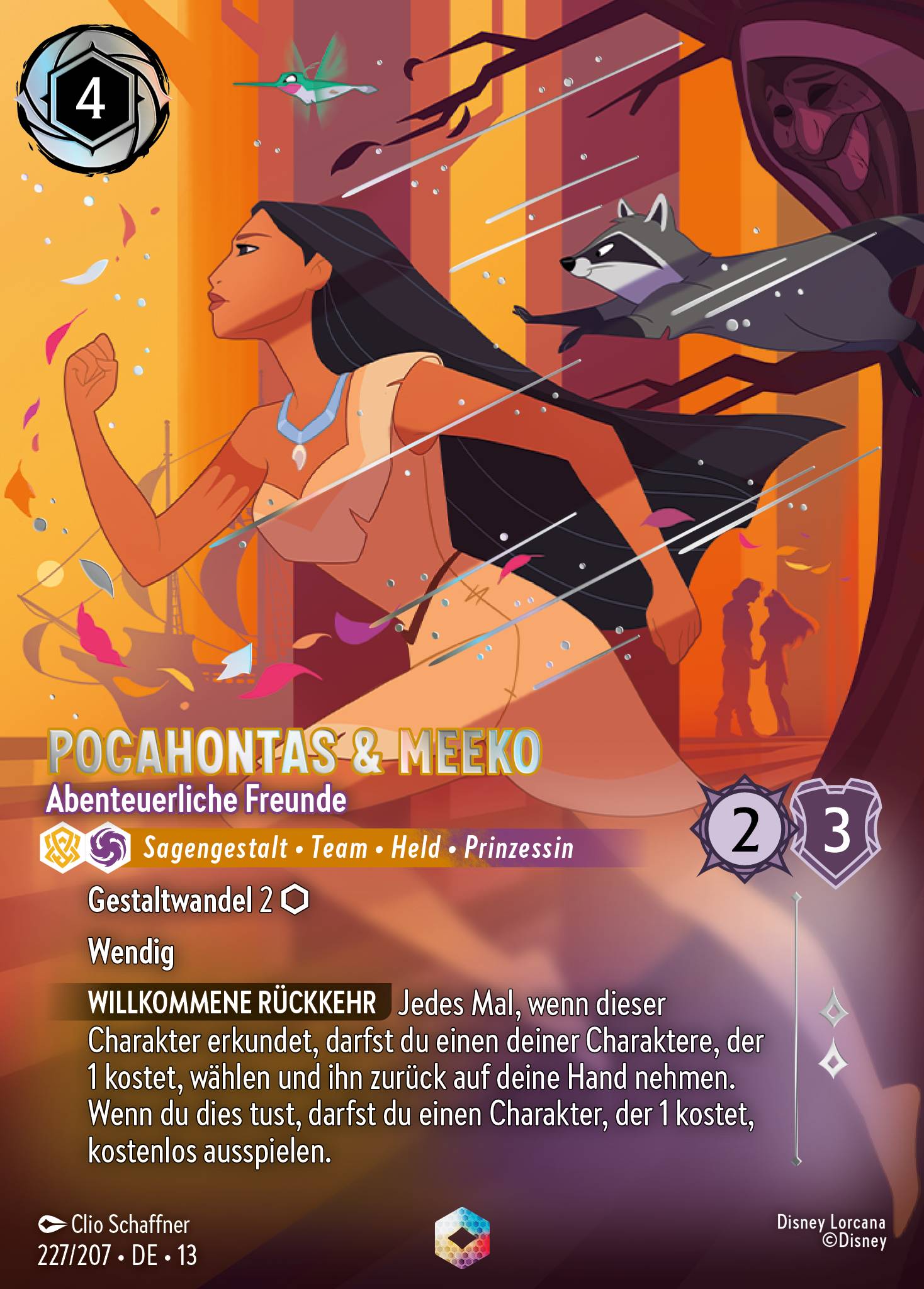 Pocahontas & Meeko