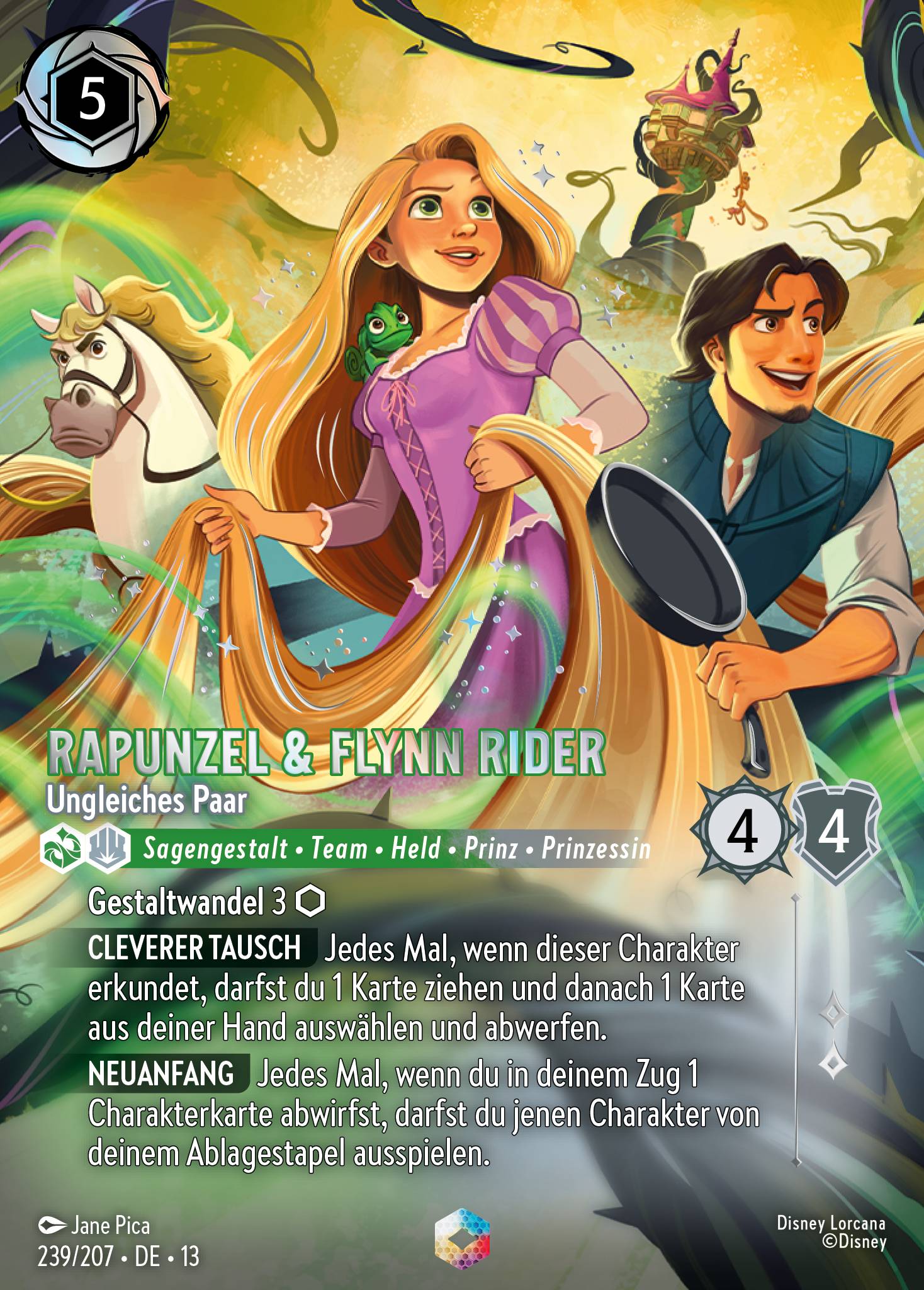 Rapunzel & Flynn Rider