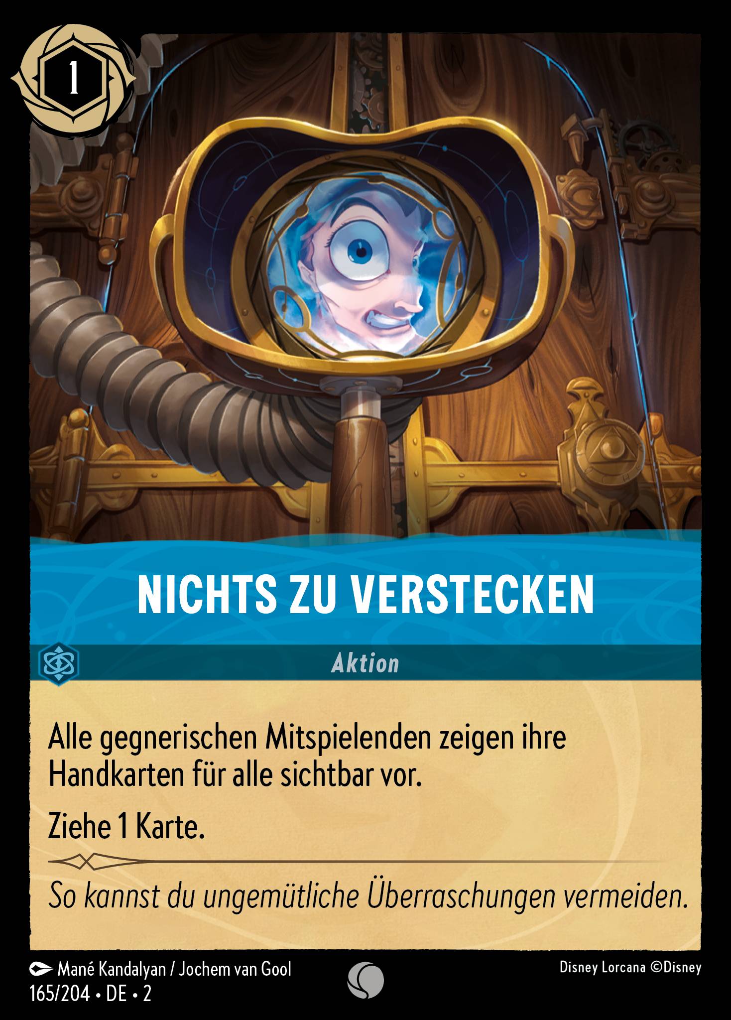 Nichts zu verstecken
