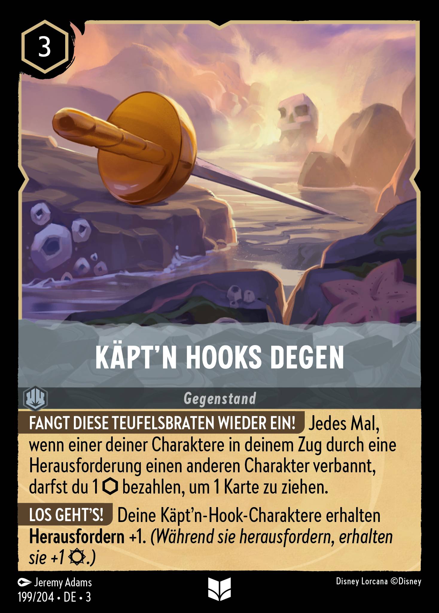 Käpt'n Hooks Degen