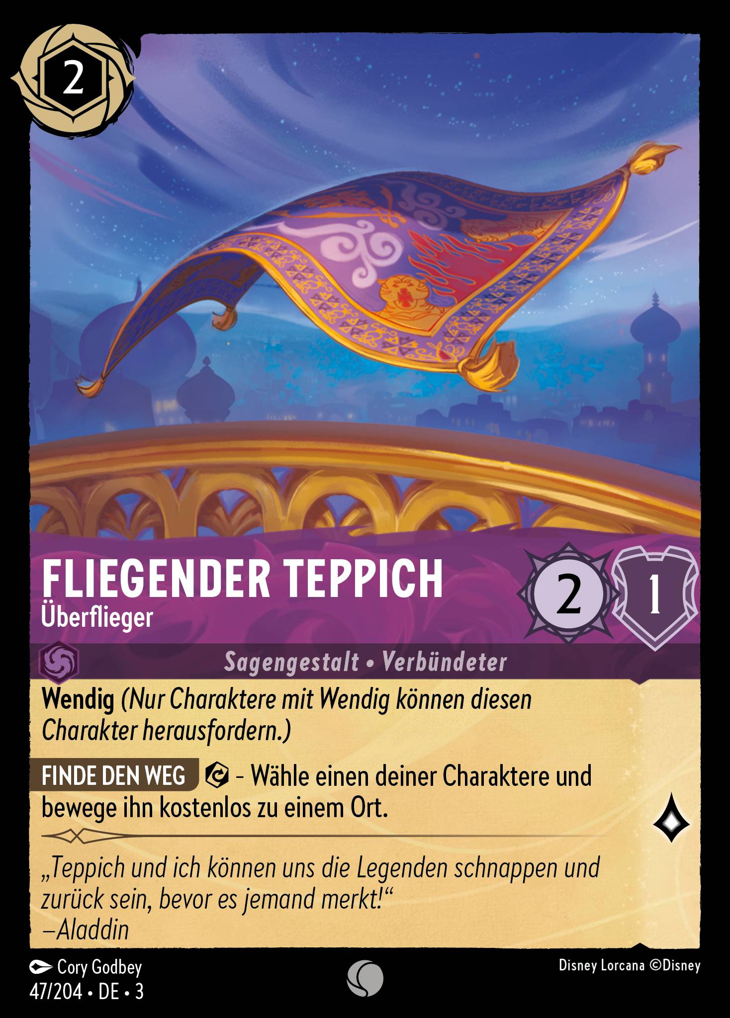 Fliegender Teppich