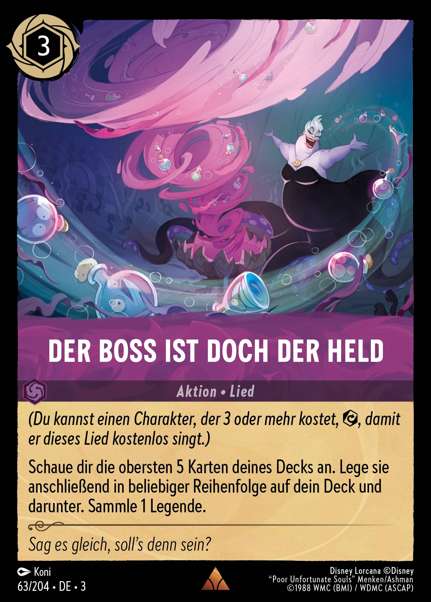 Der Boss ist doch der Held