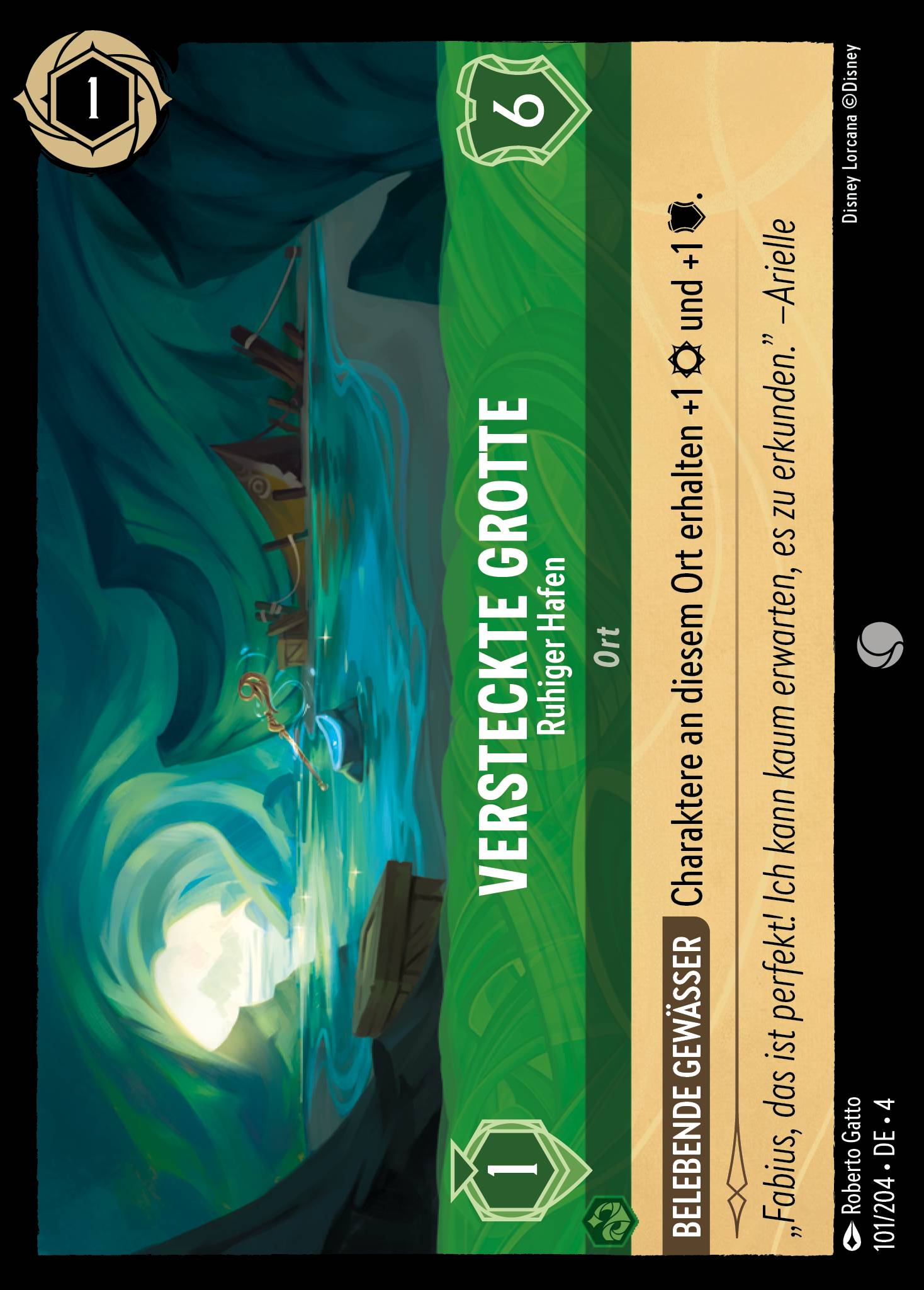 Versteckte Grotte