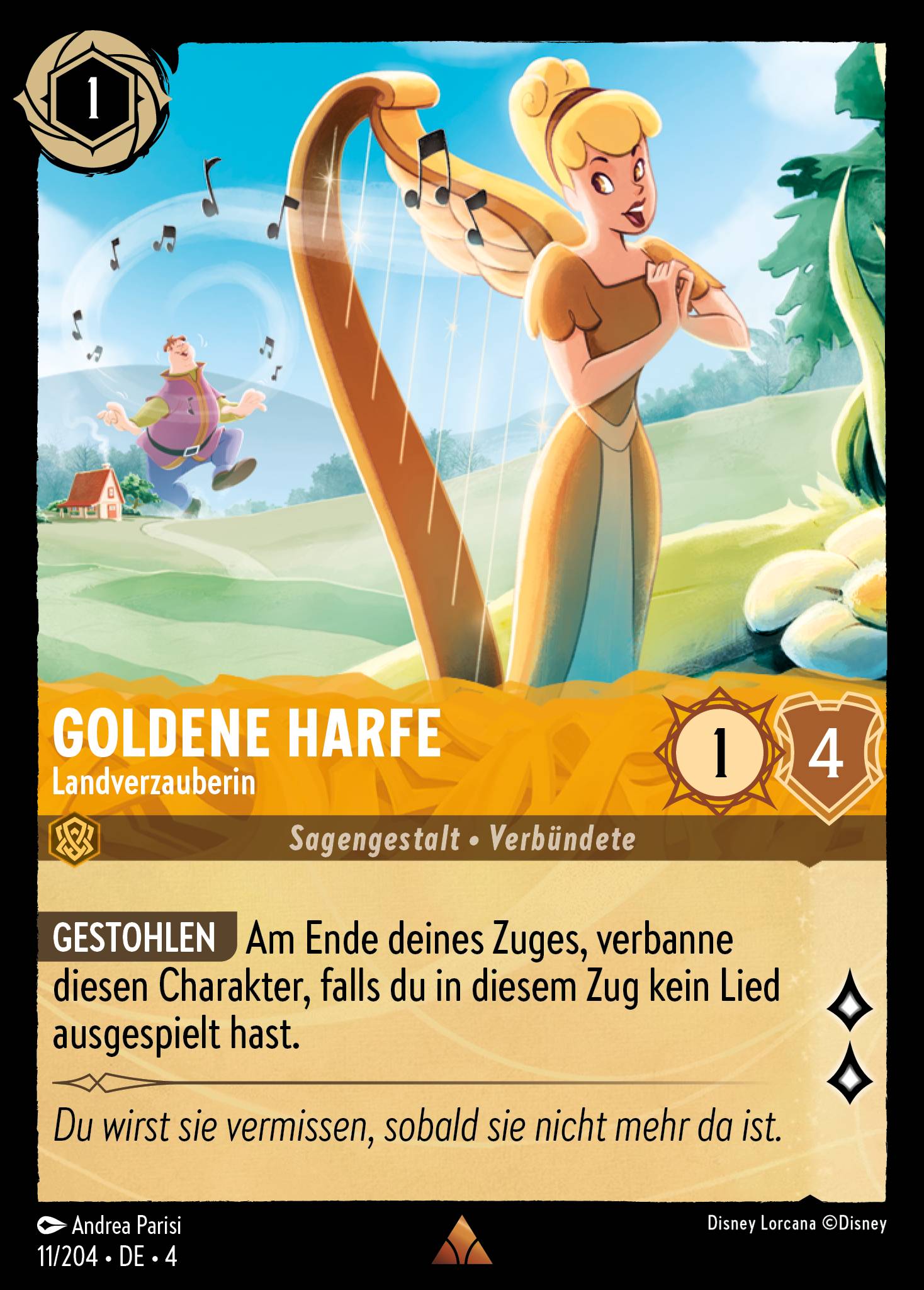 Goldene Harfe