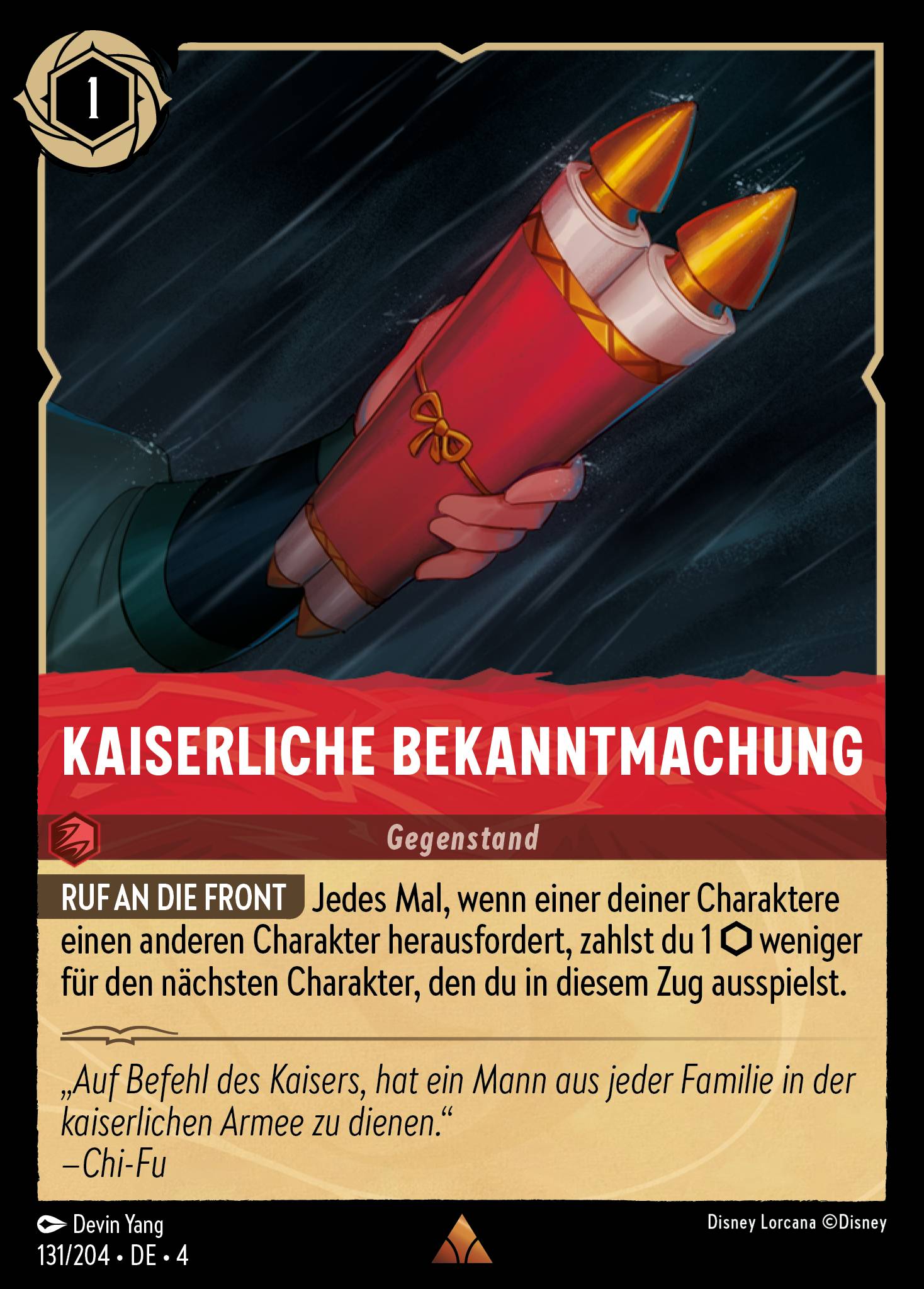 Kaiserliche Bekanntmachung