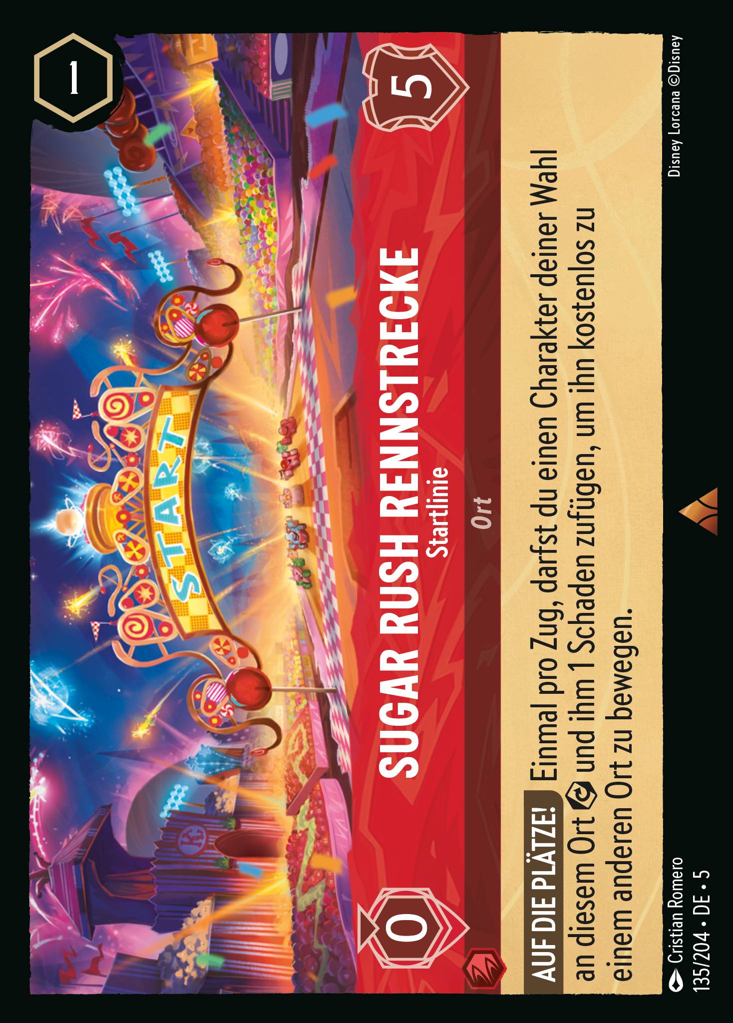 Sugar Rush Rennstrecke