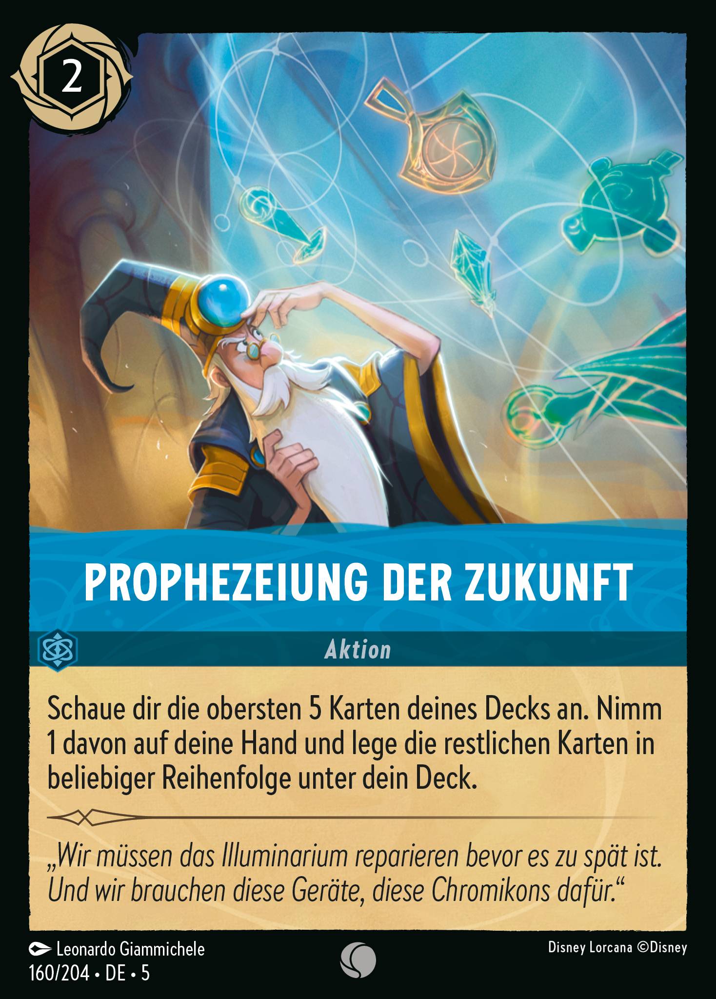 Prophezeiung der Zukunft