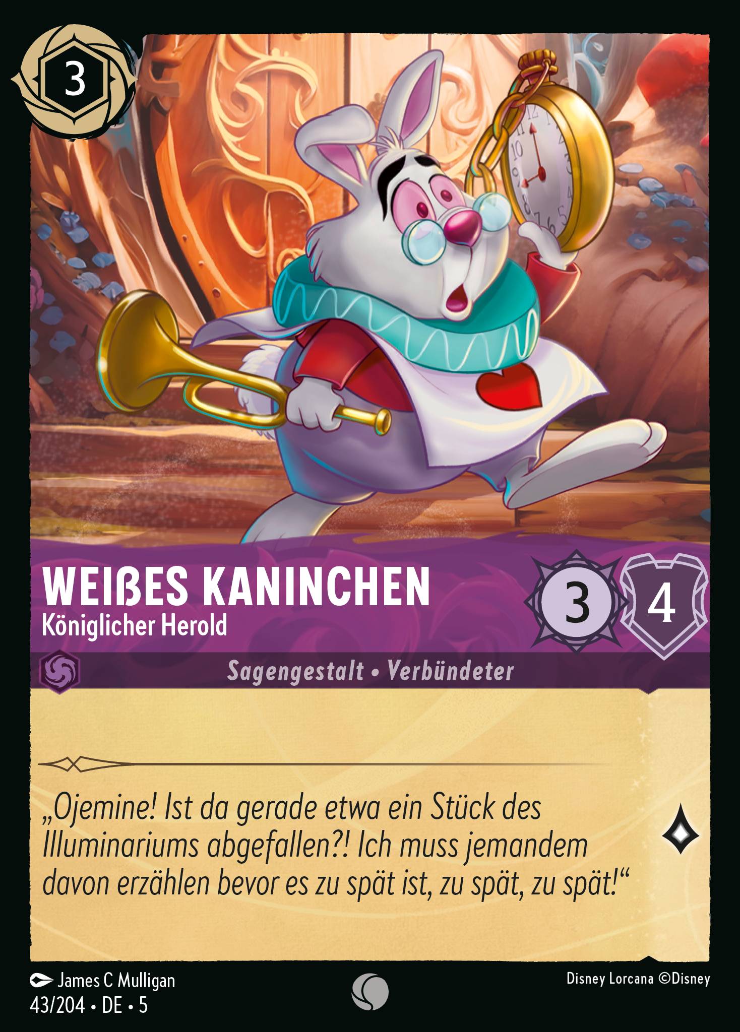 Weißes Kaninchen