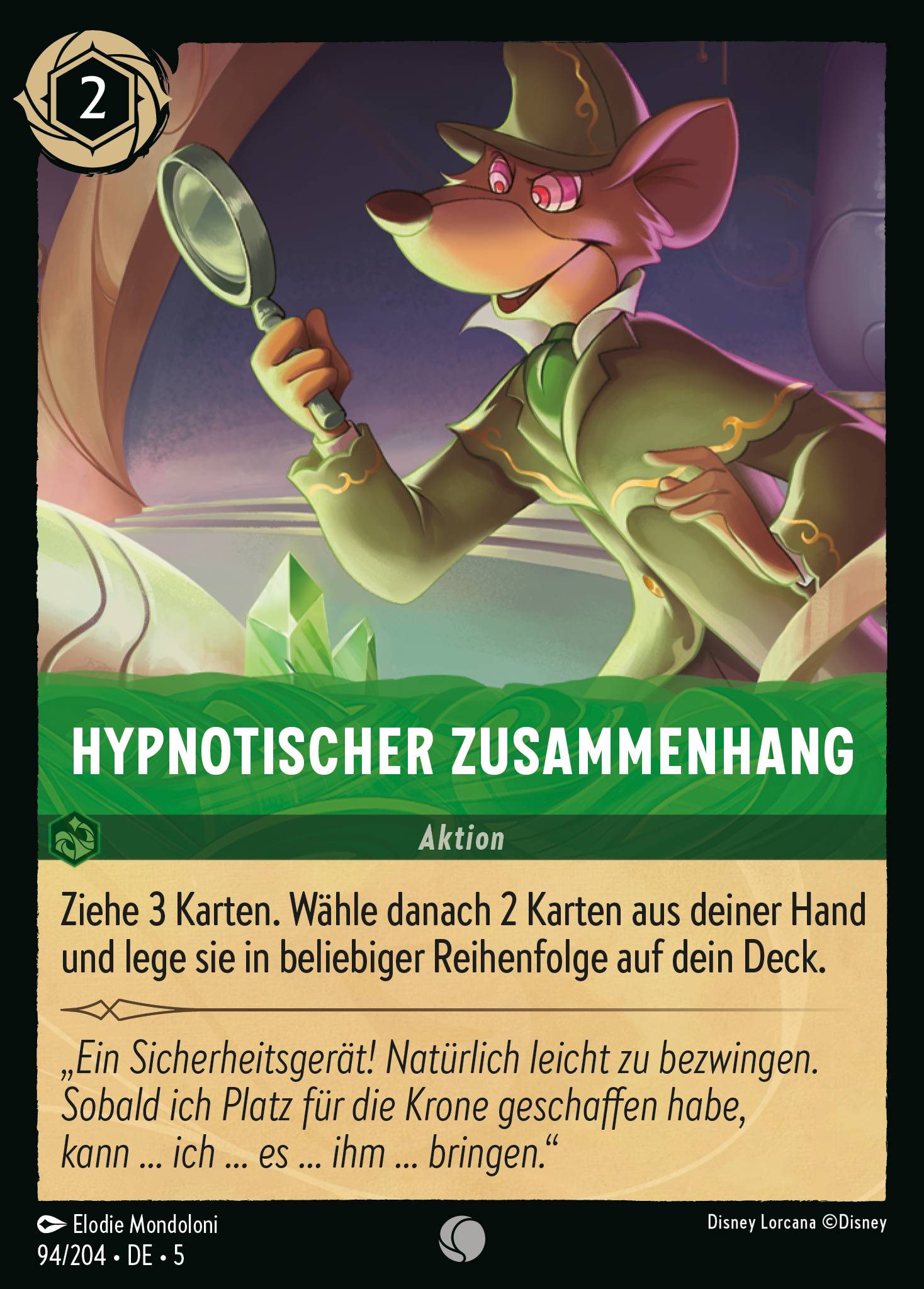 Hypnotischer Zusammenhang