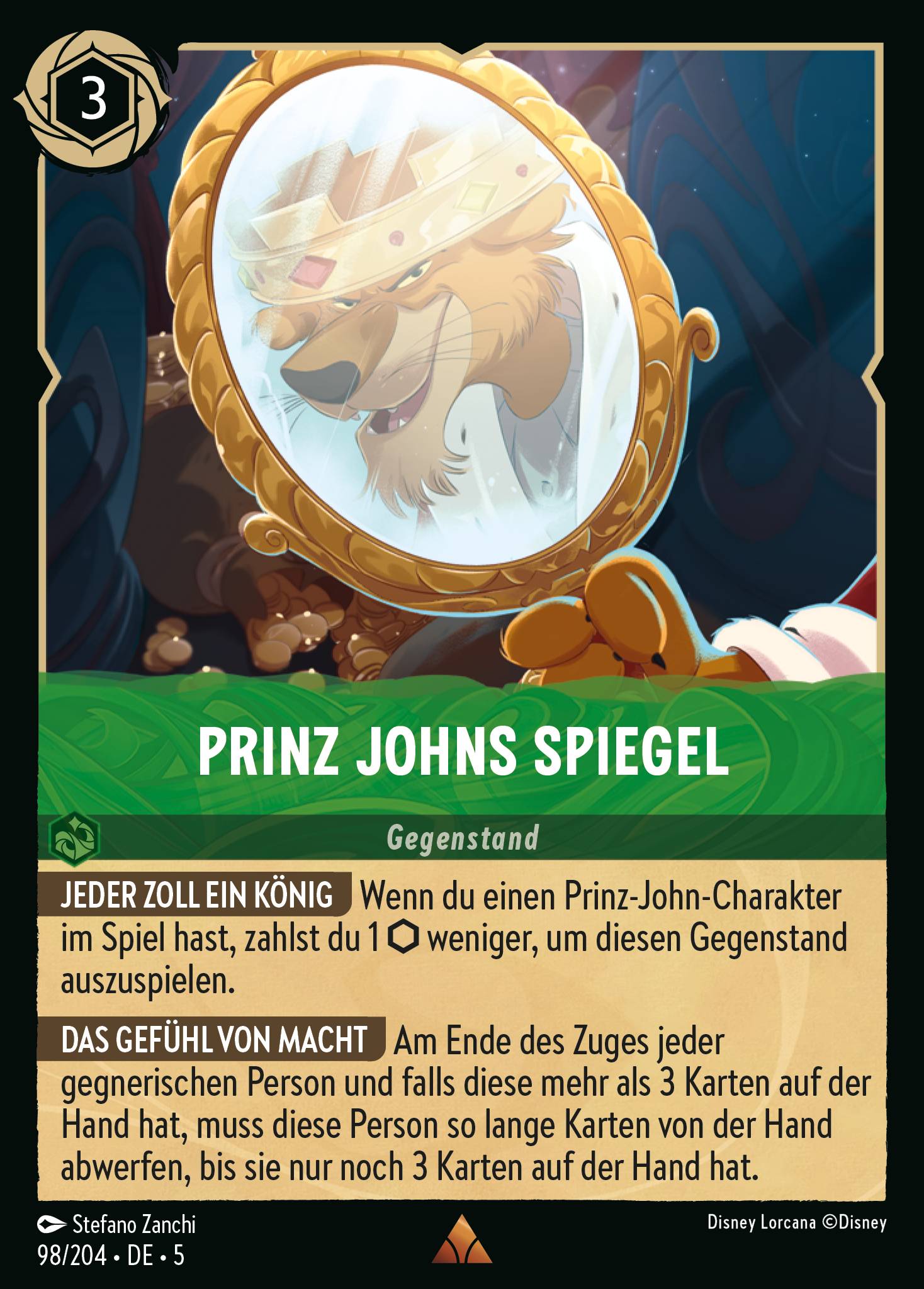 Prinz Johns Spiegel