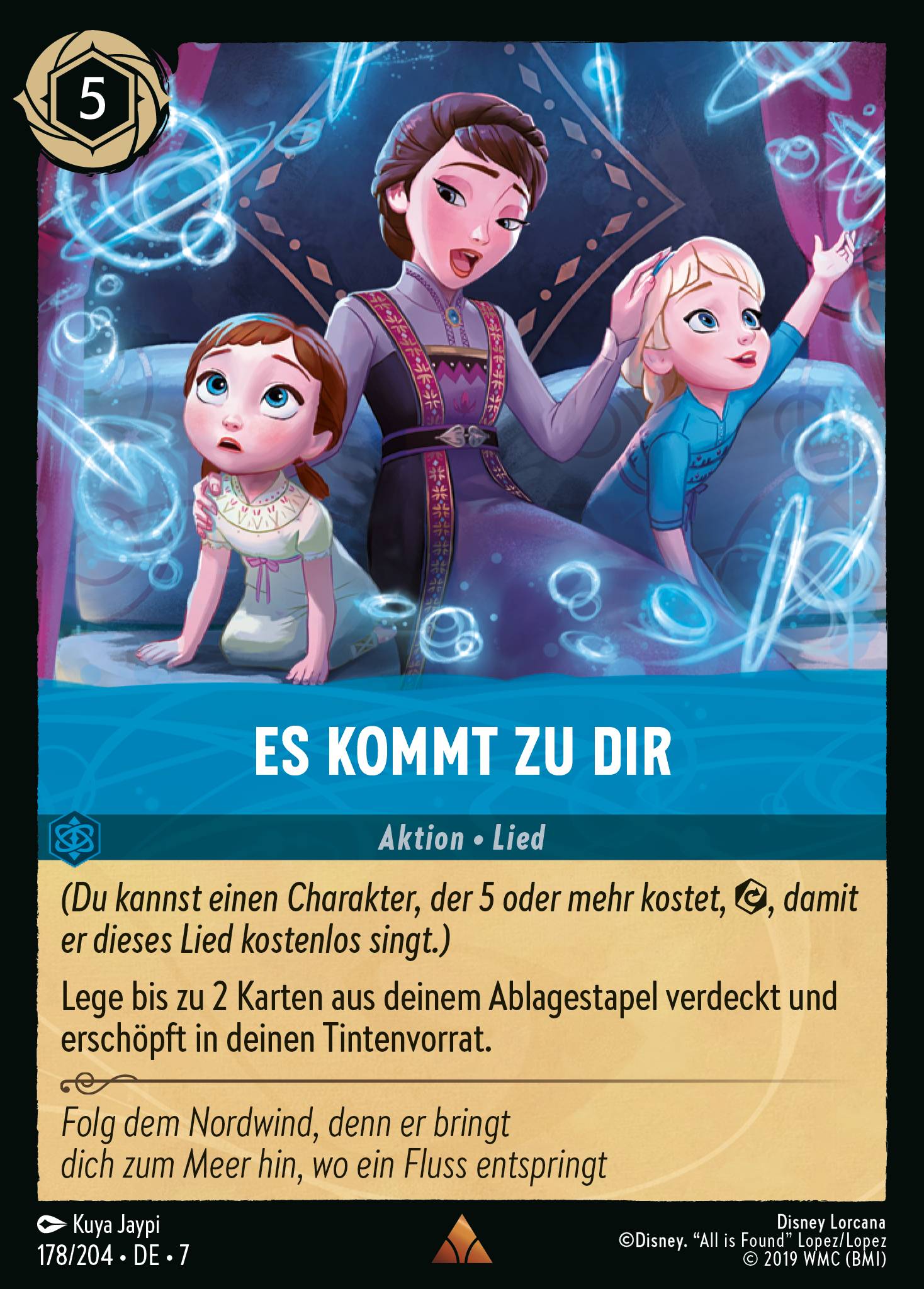 Es kommt zu dir