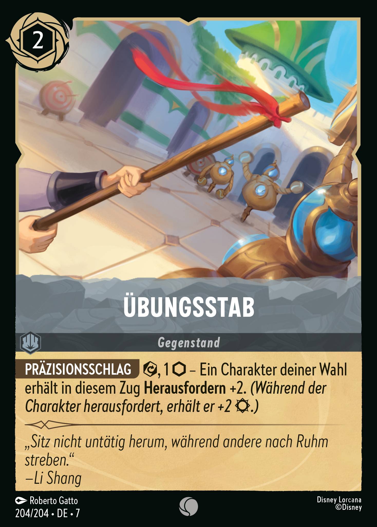 Übungsstab