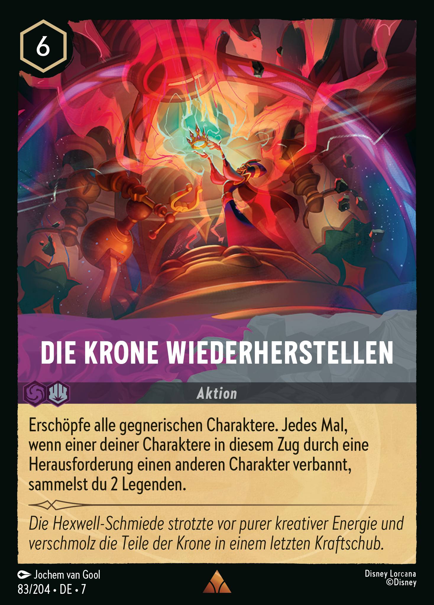Die Krone wiederherstellen