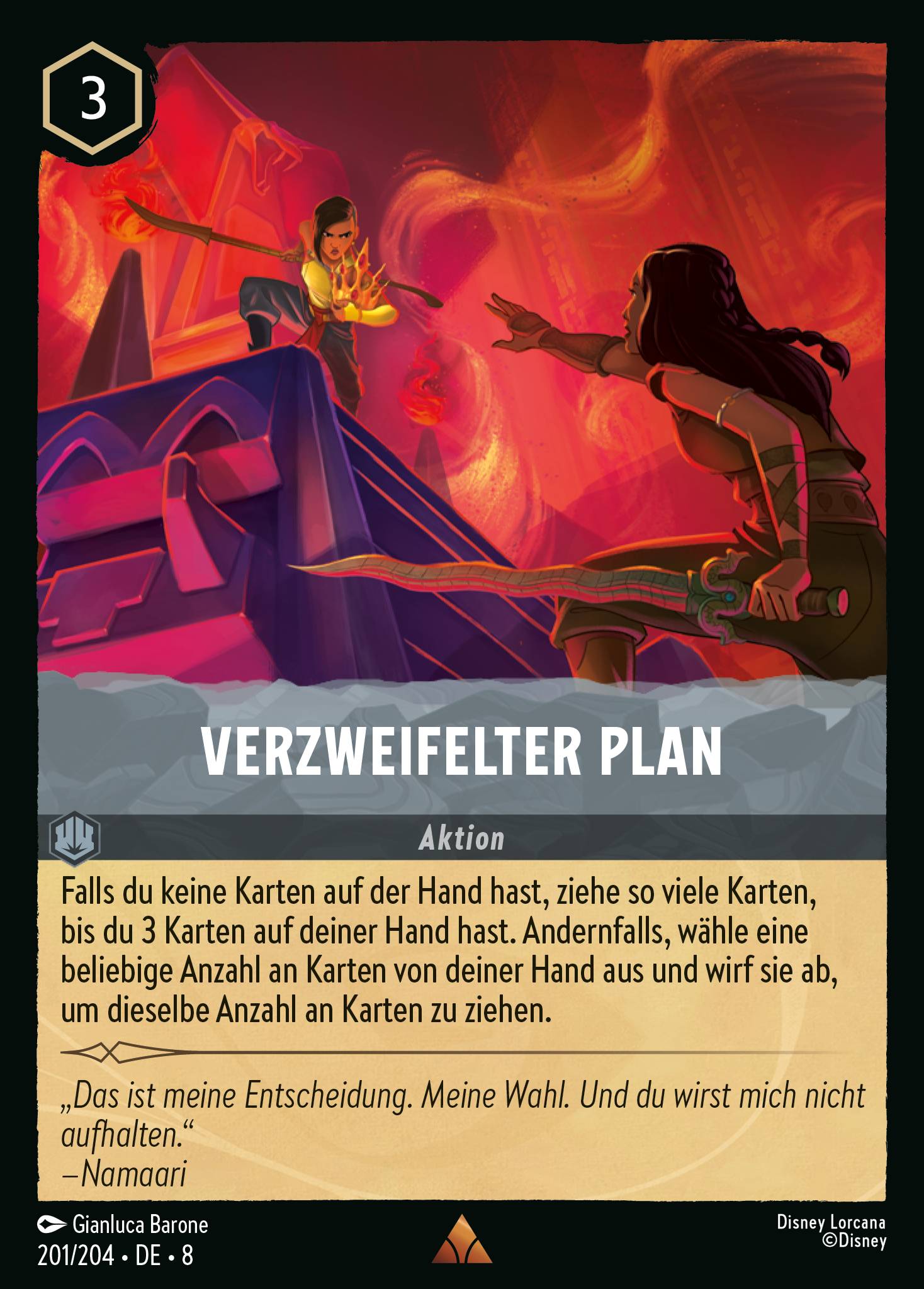 Verzweifelter Plan