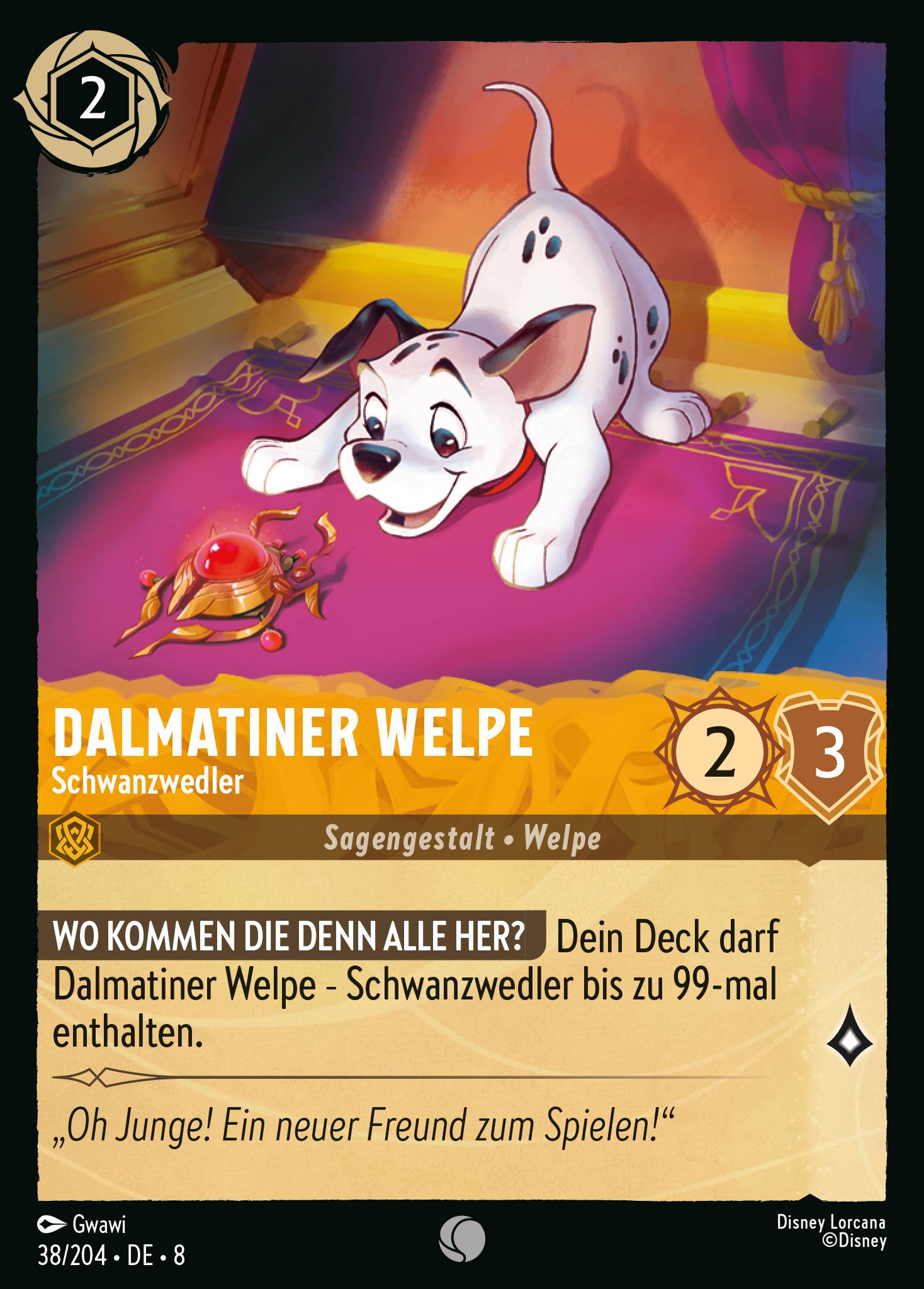 Dalmatiner Welpe