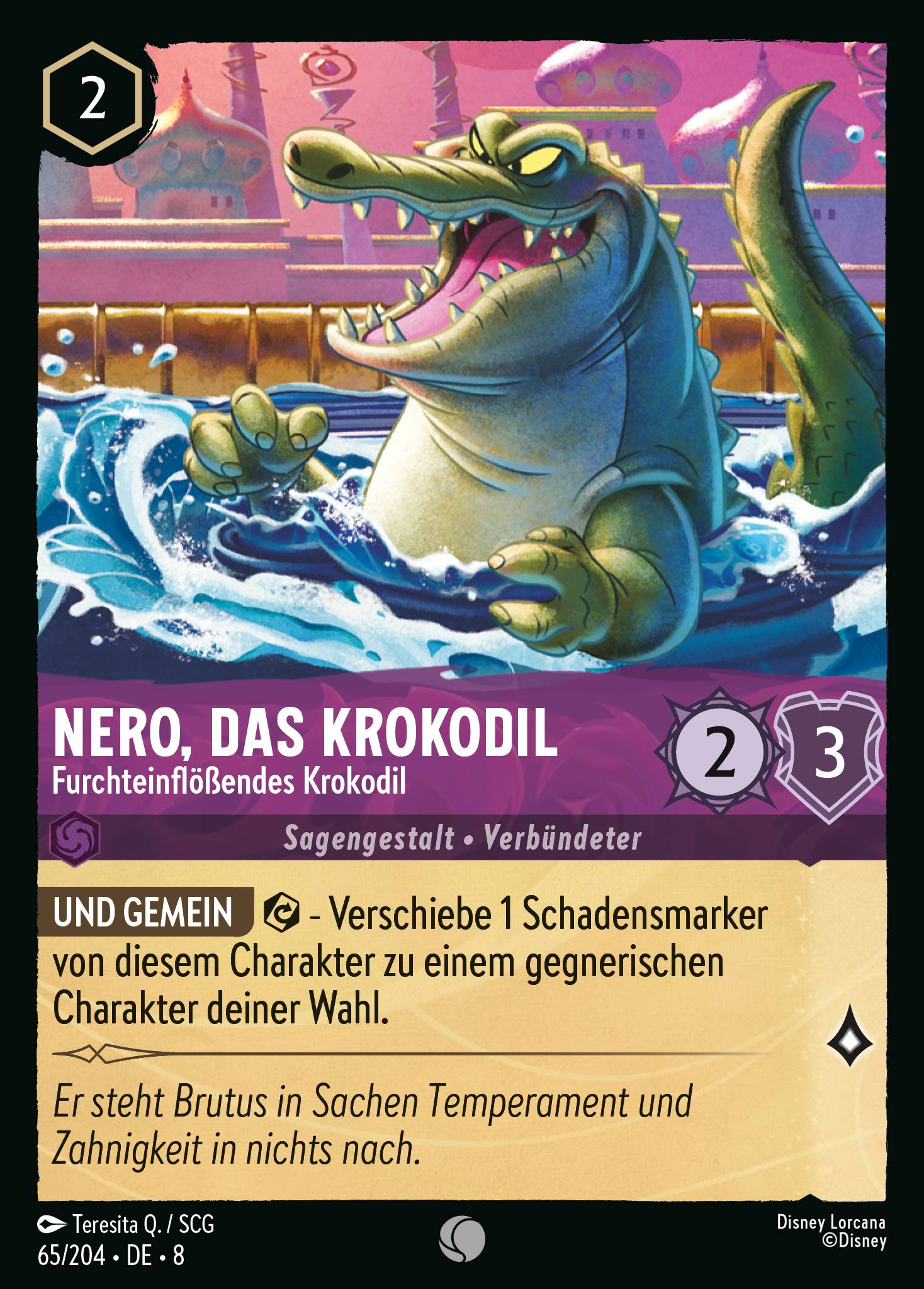 Nero, das Krokodil