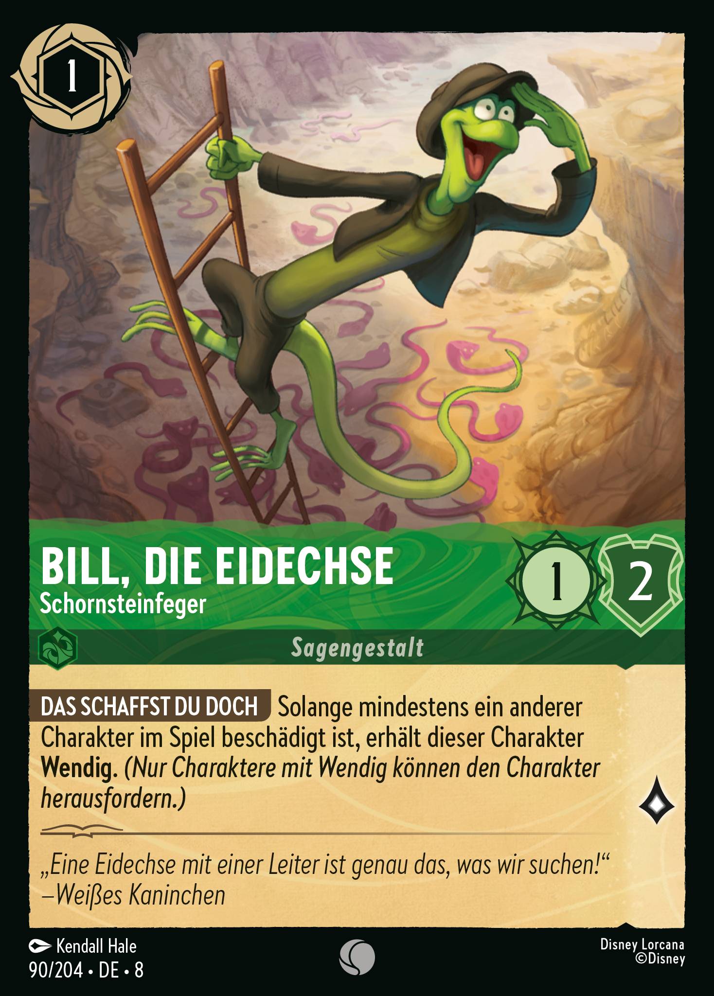 Bill, die Eidechse