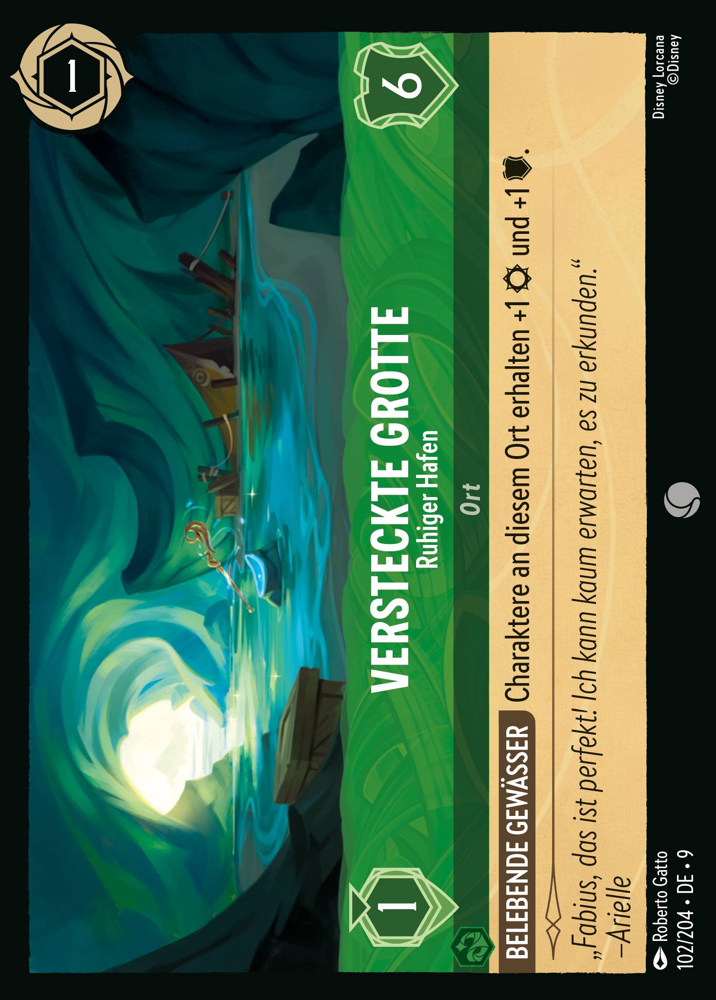 Versteckte Grotte