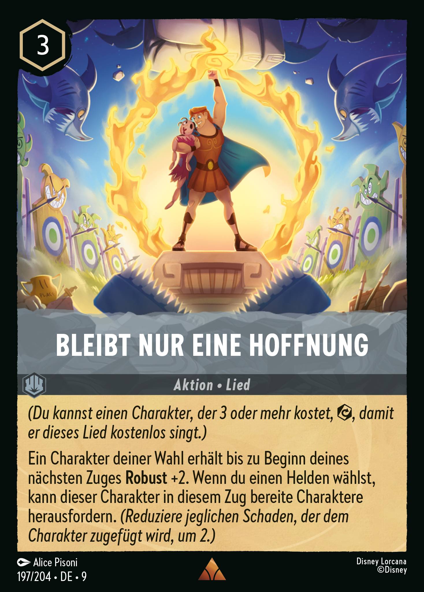 Bleibt nur eine Hoffnung