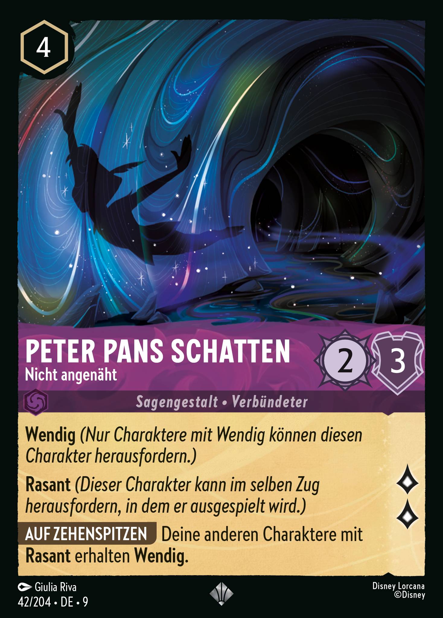 Peter Pans Schatten