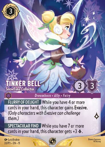 Tinker Bell - Snowflake Collector 33