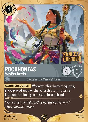Pocahontas - Steadfast Traveler 48