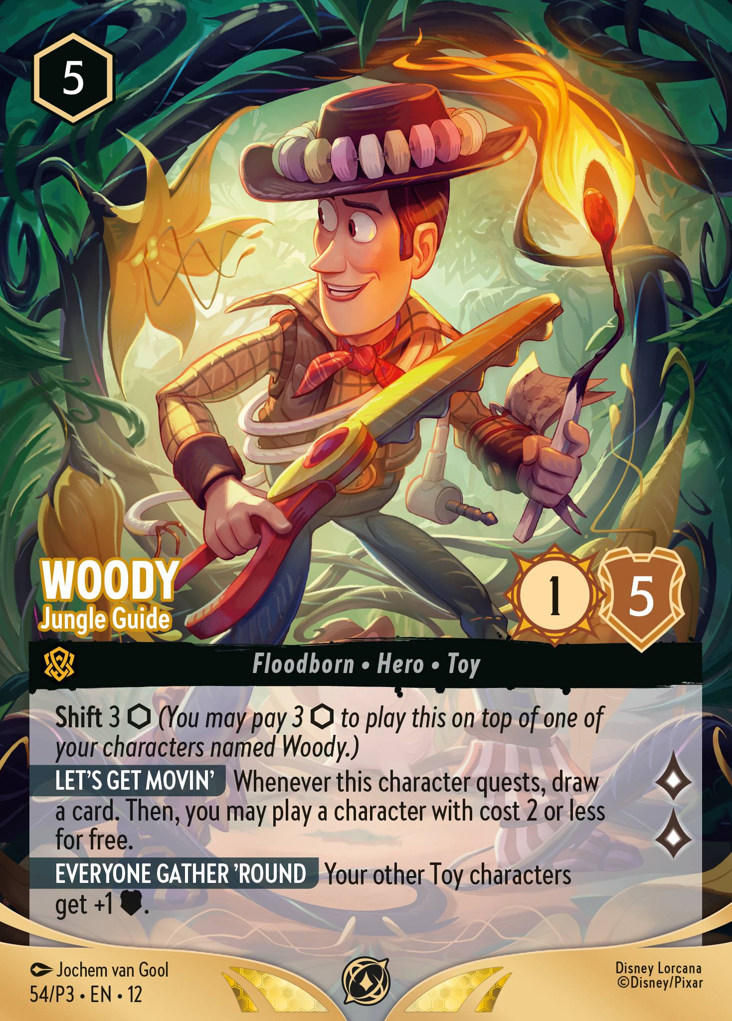Woody — Jungle Guide — full card art