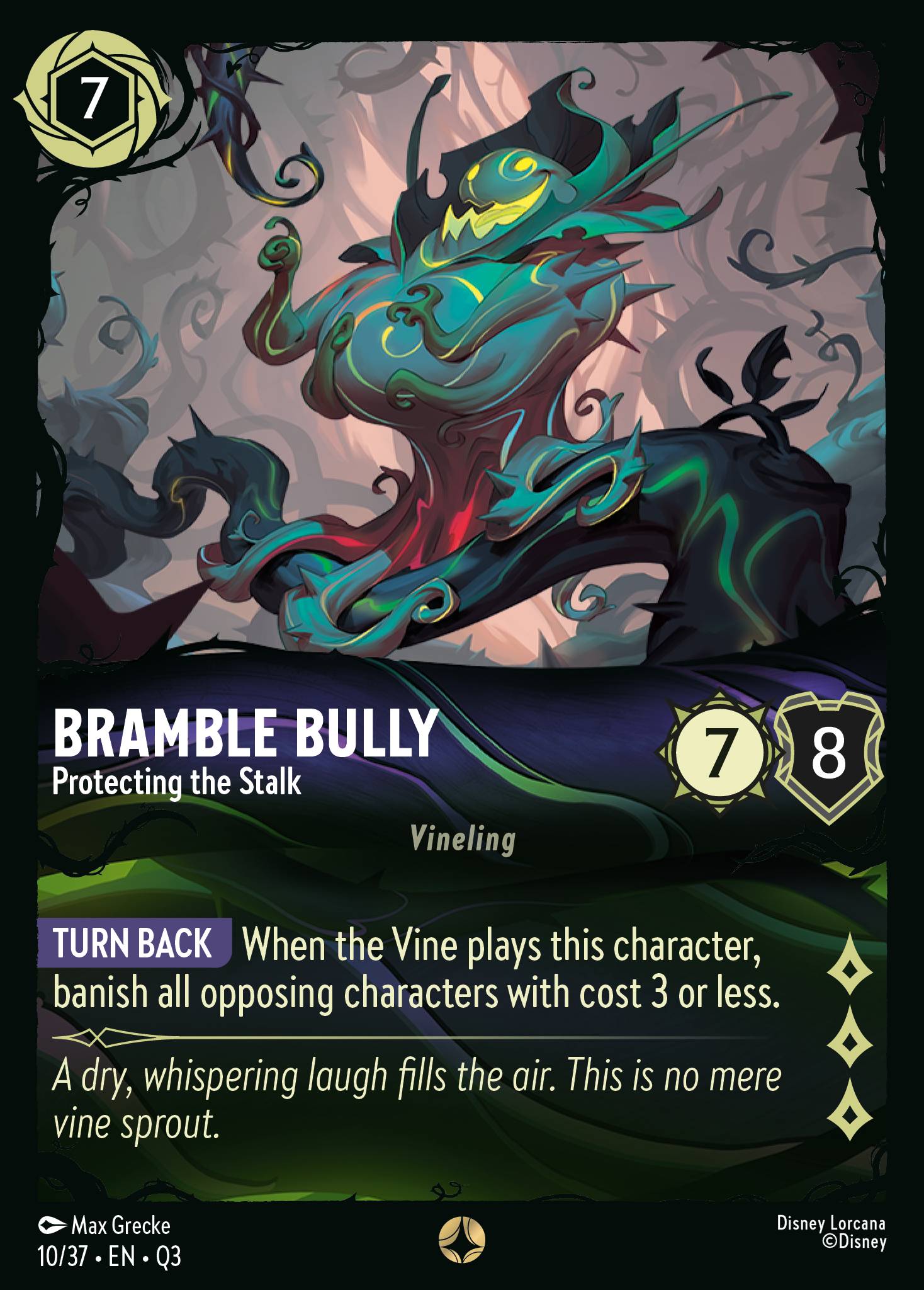 Bramble Bully - Protecting the Stalk