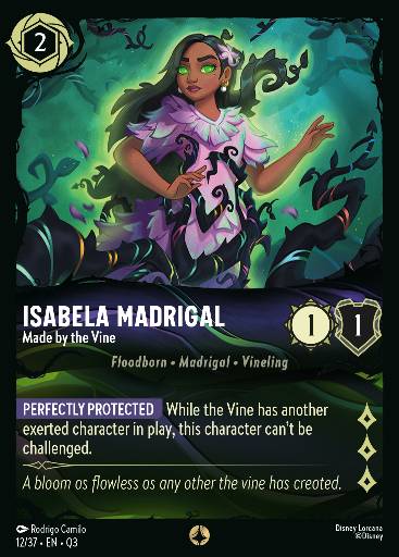 Isabela Madrigal - Made by the Vine — Disney Lorcana card