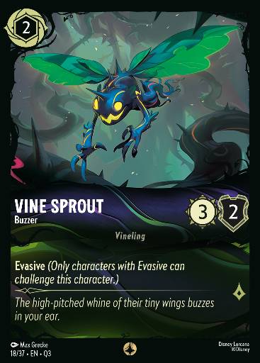 Vine Sprout - Buzzer — Disney Lorcana card