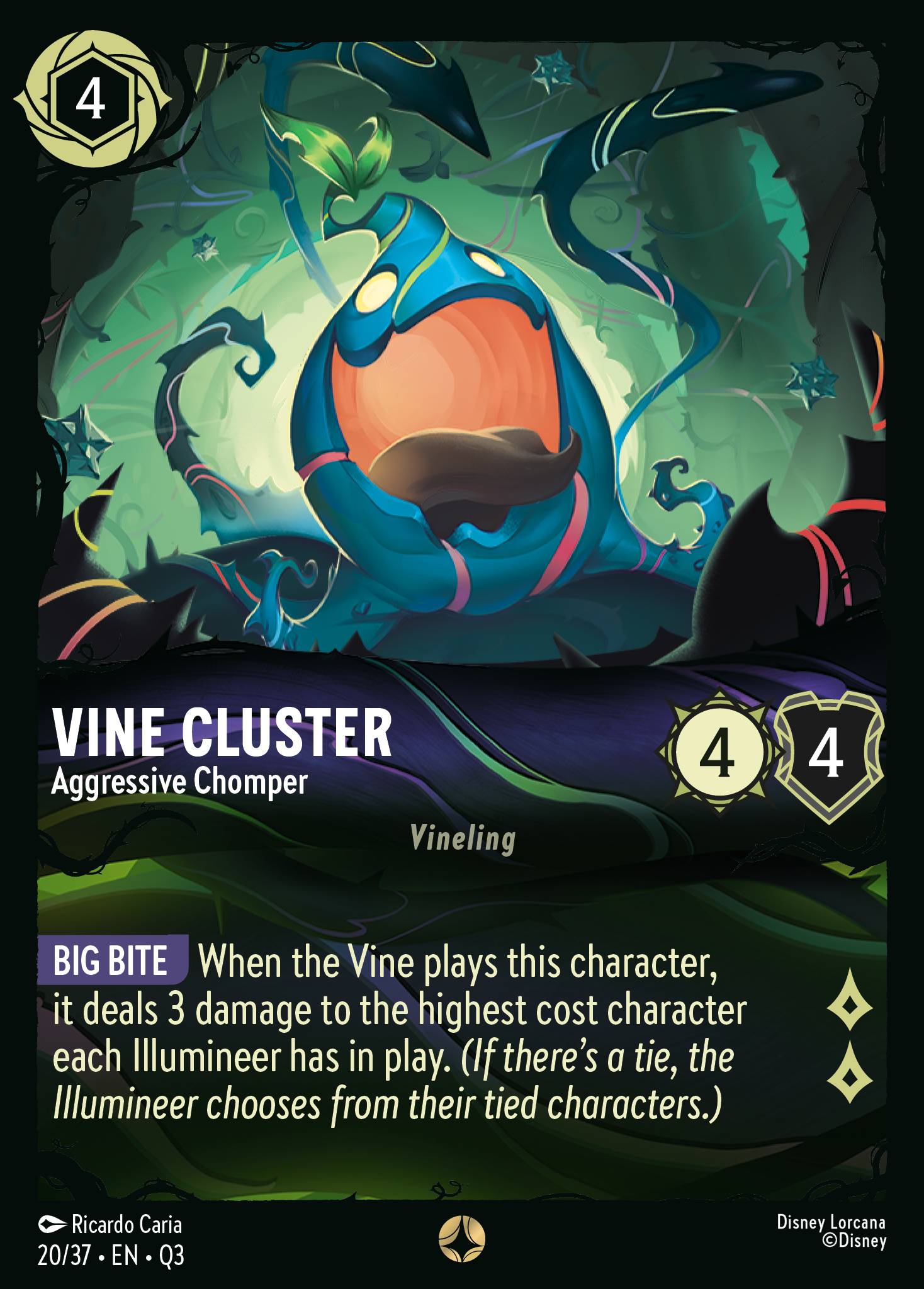 Vine Cluster - Aggressive Chomper