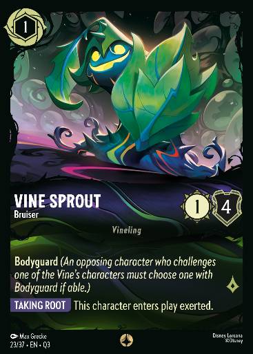 Vine Sprout - Bruiser — Disney Lorcana card