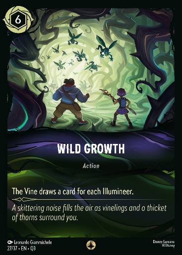 Wild Growth — Disney Lorcana card
