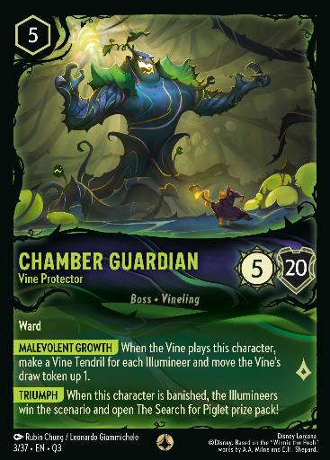Chamber Guardian - Vine Protector — Disney Lorcana card